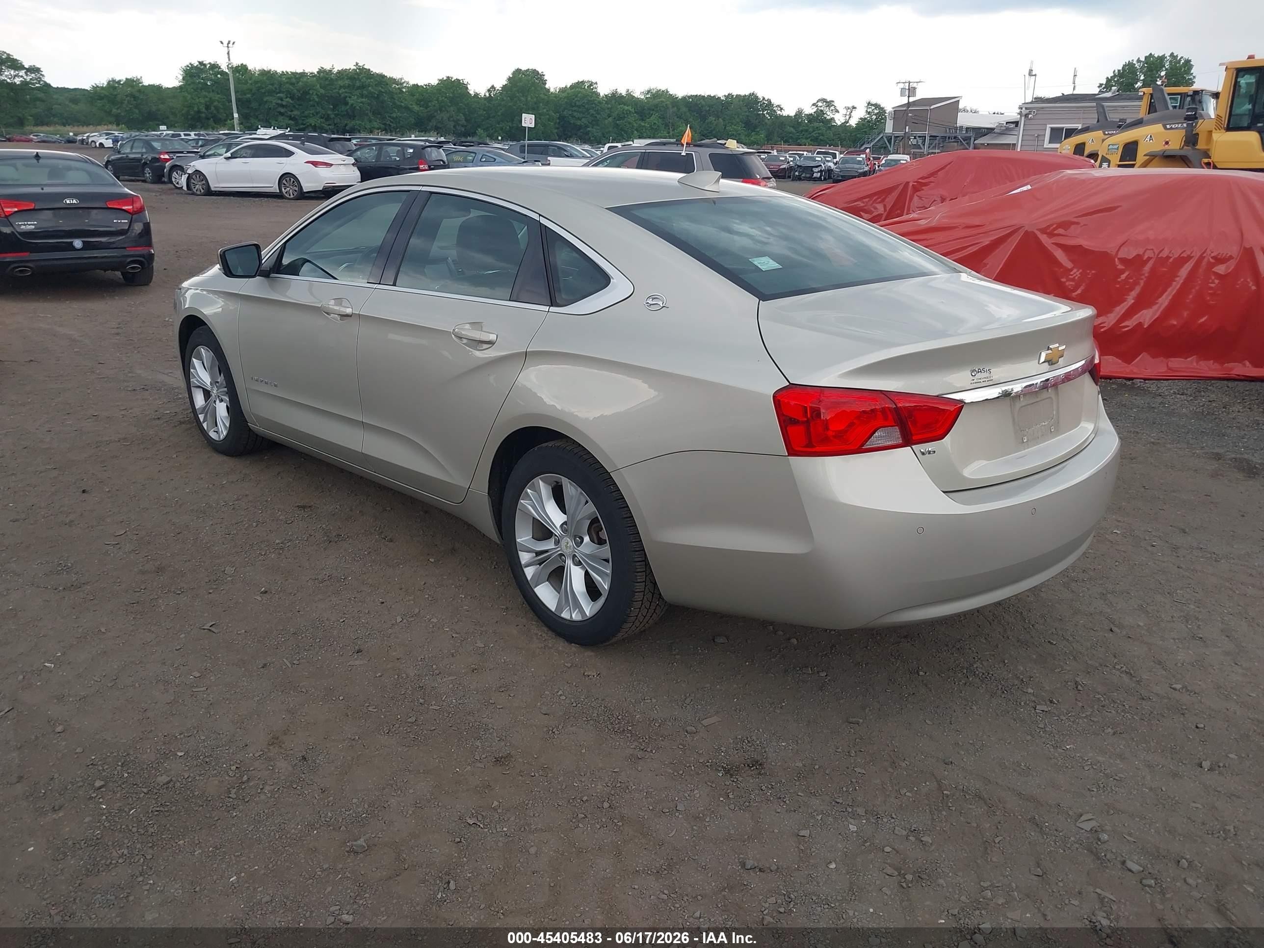 2015 Chevrolet Impala 2lt Beige vin: 2G1125S34F9265188