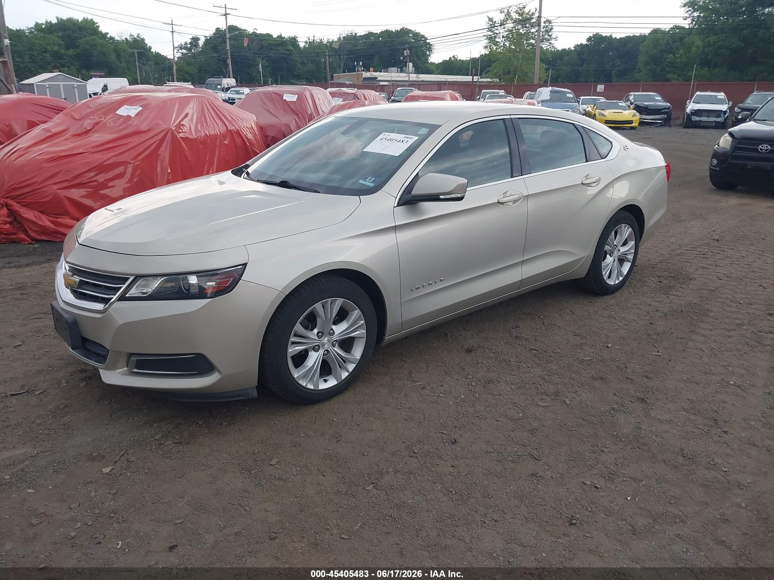 2015 Chevrolet Impala 2lt Beige vin: 2G1125S34F9265188