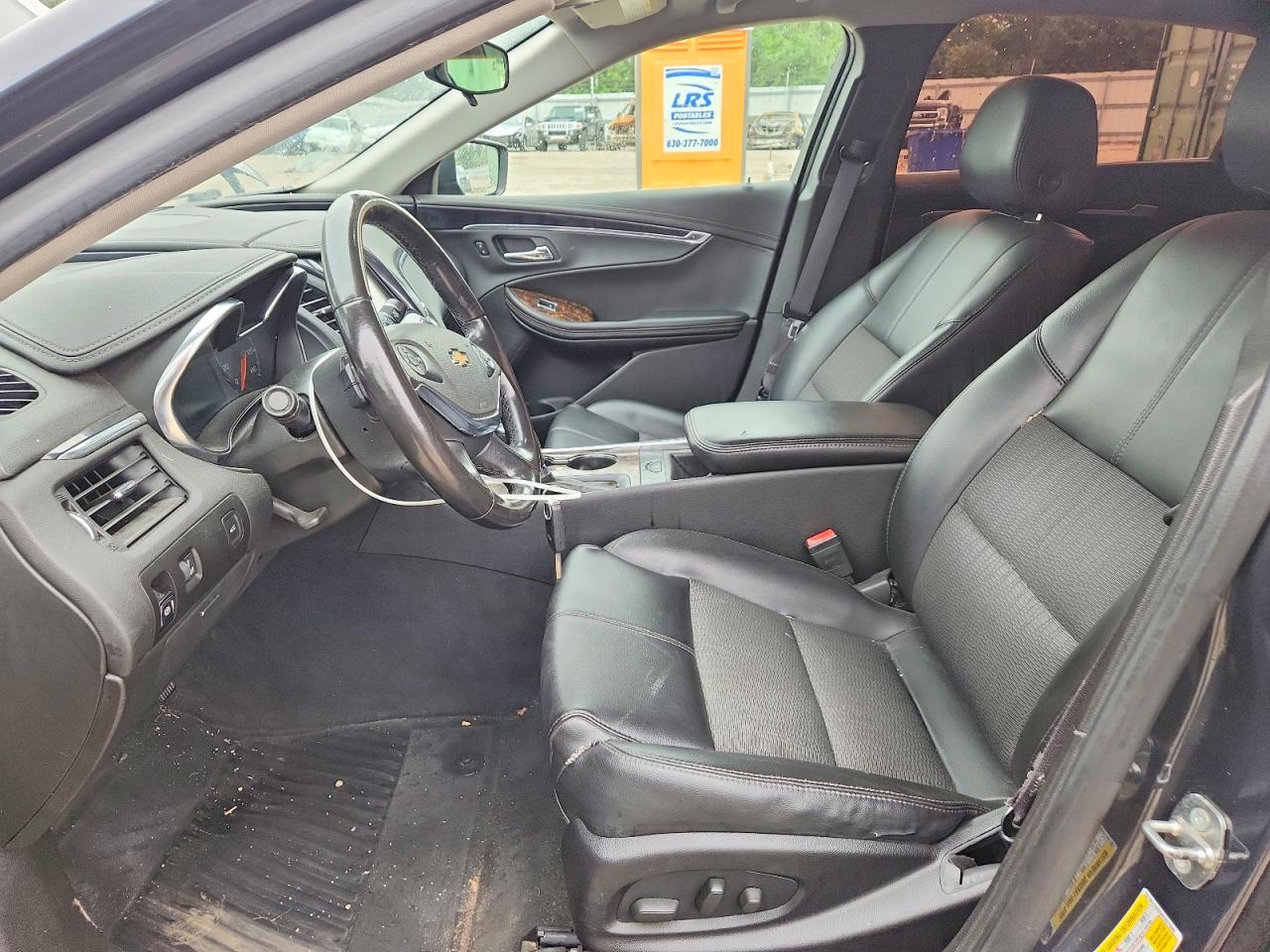2015 Chevrolet Impala Lt Gray vin: 2G1125S34F9271590