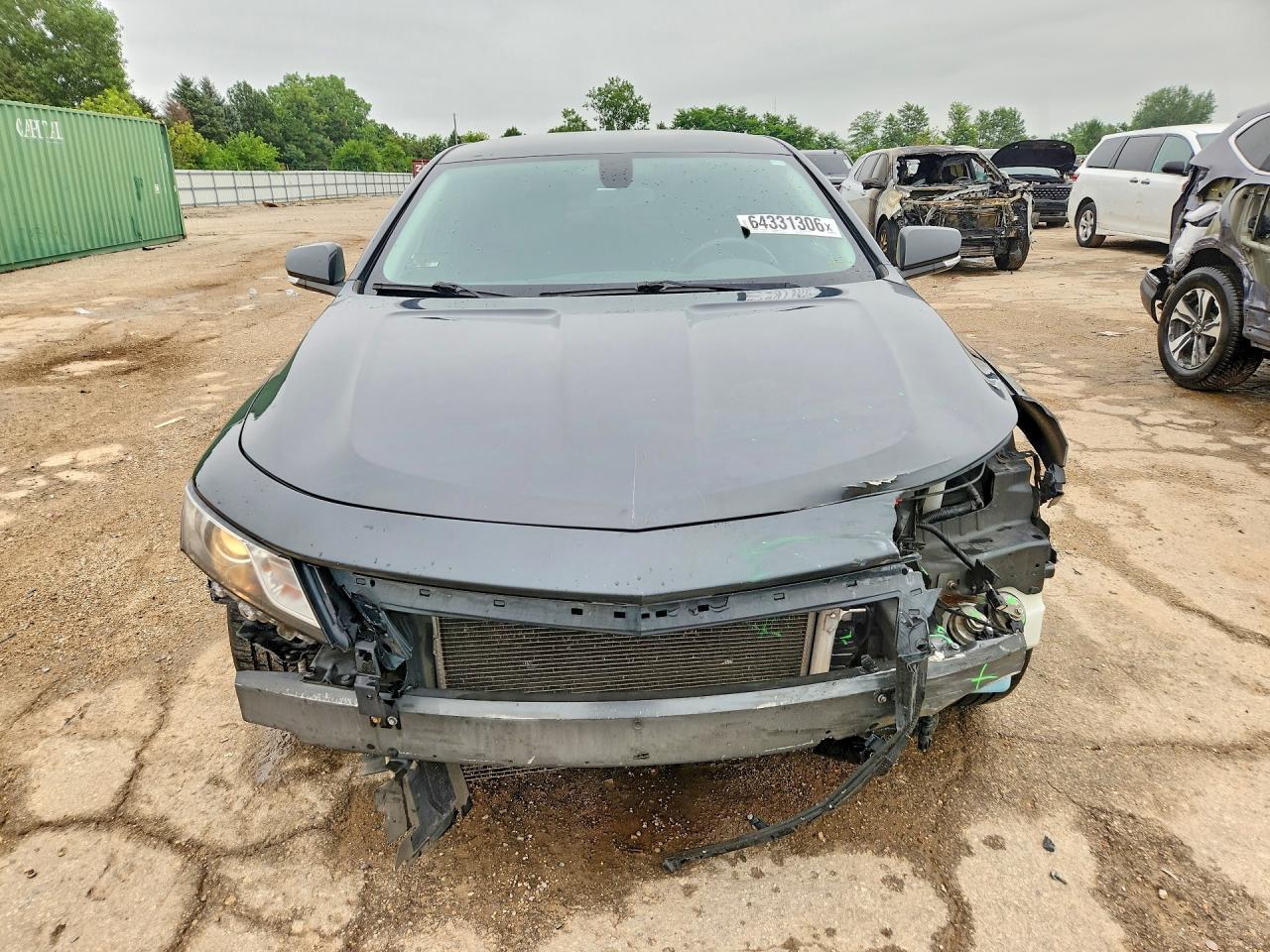 2015 Chevrolet Impala Lt Gray vin: 2G1125S34F9271590