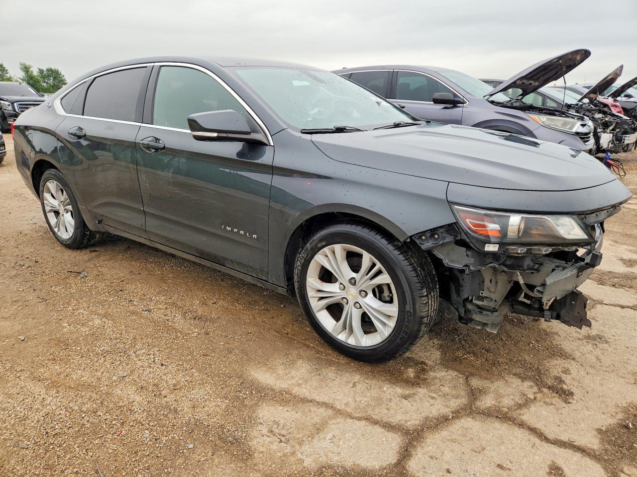 2015 Chevrolet Impala Lt Gray vin: 2G1125S34F9271590