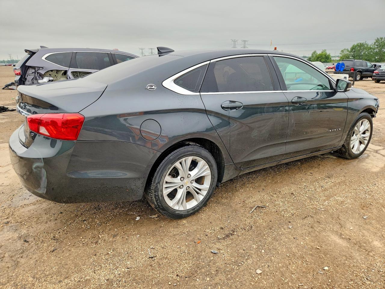 2015 Chevrolet Impala Lt Gray vin: 2G1125S34F9271590