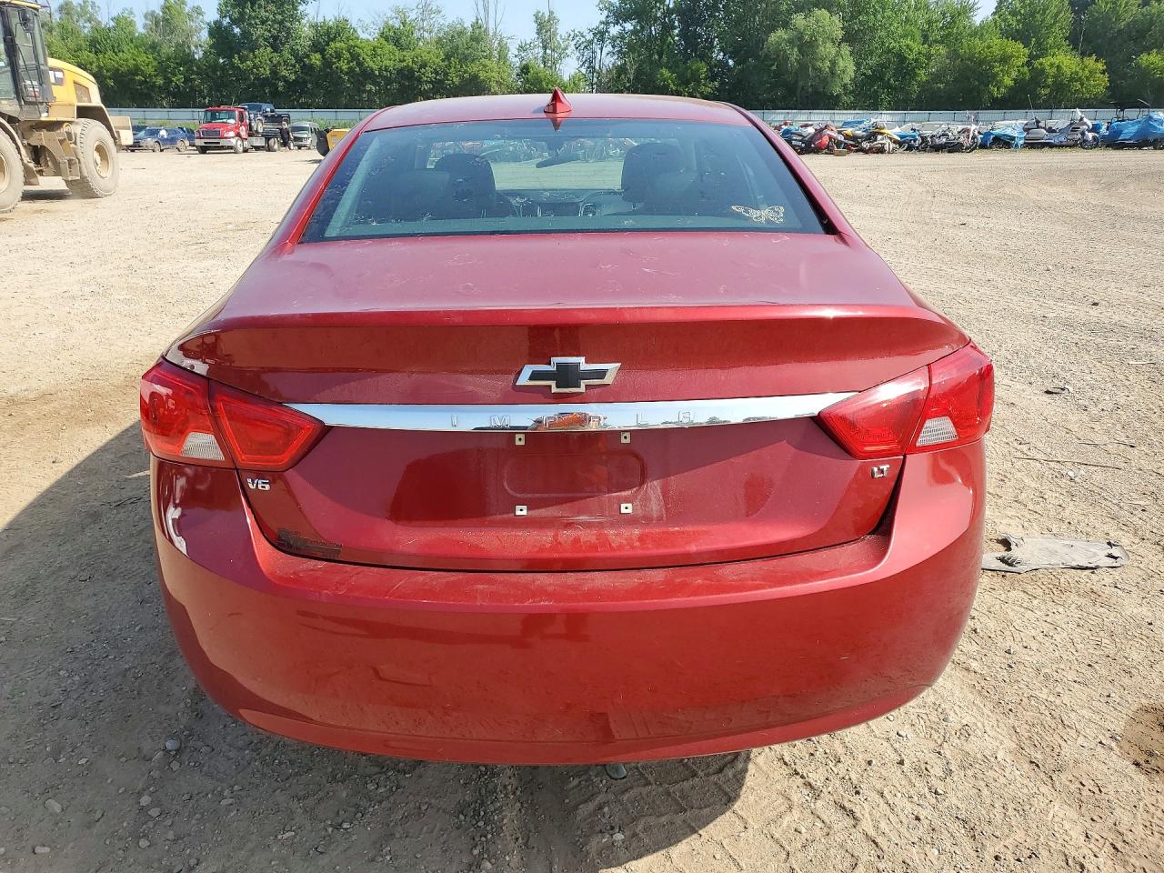 2015 Chevrolet Impala Lt Red vin: 2G1125S34F9295727