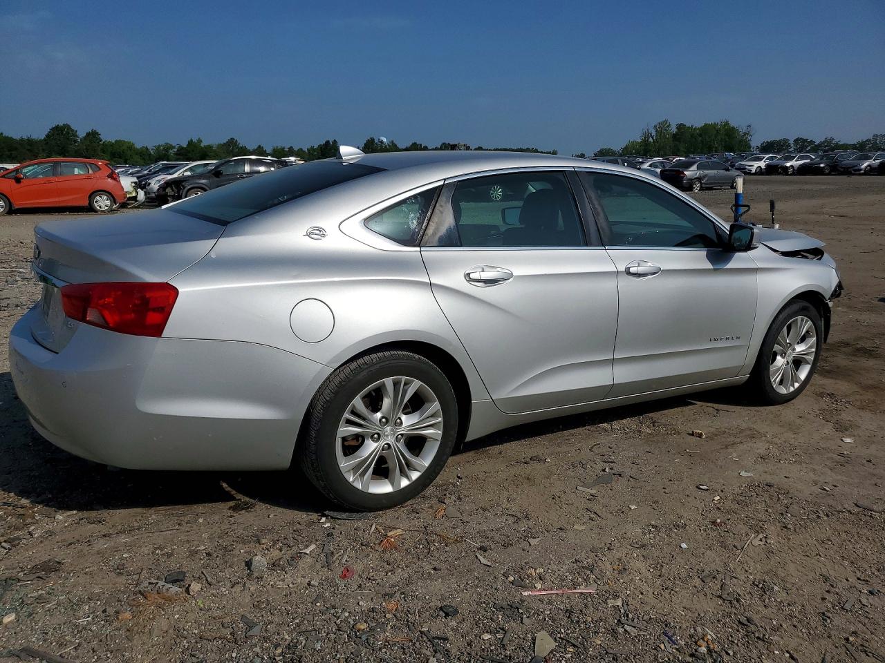 2014 Chevrolet Impala Lt Silver vin: 2G1125S35E9101916