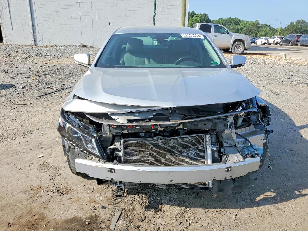 2014 Chevrolet Impala Lt Silver vin: 2G1125S35E9101916