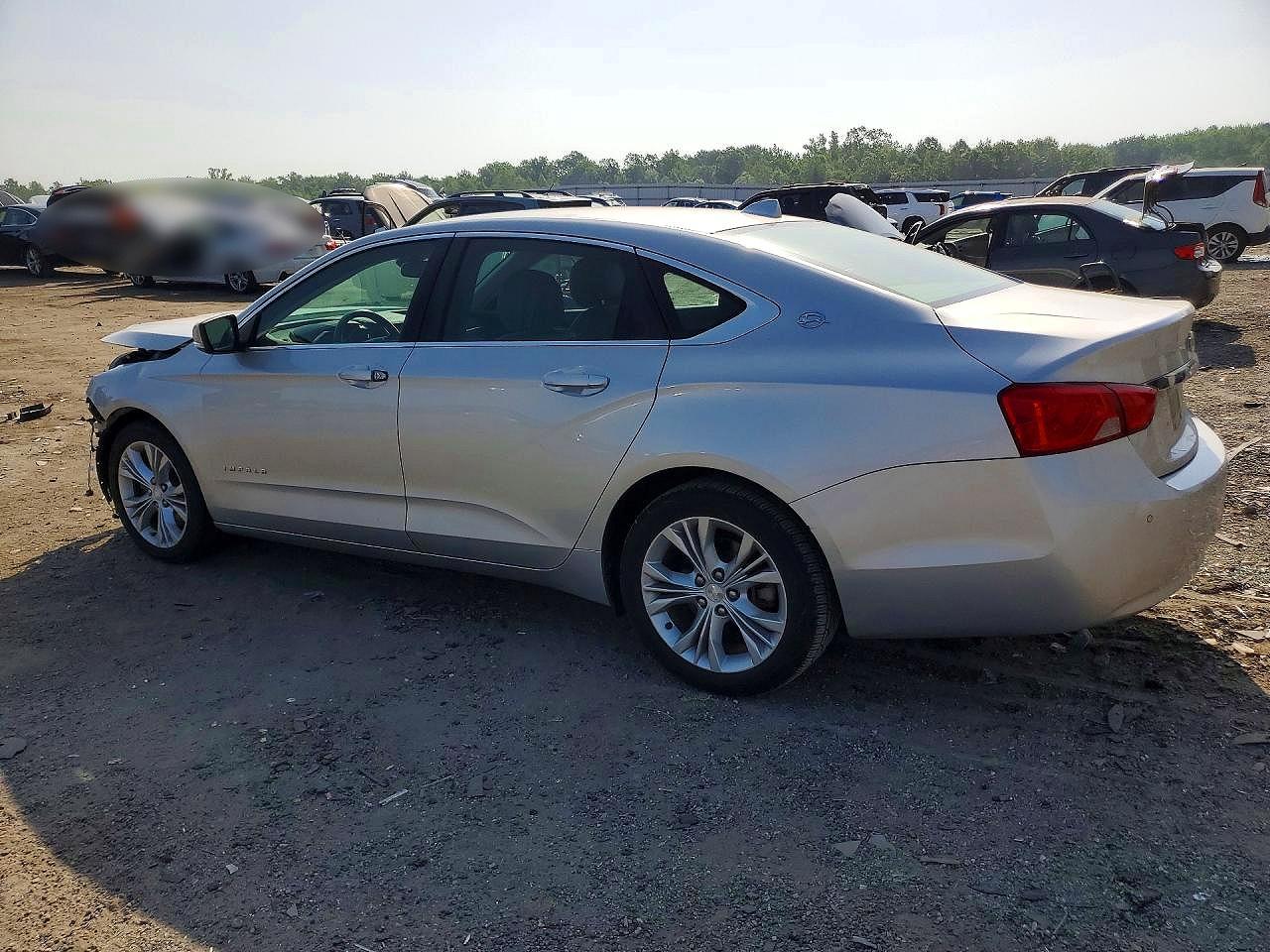 2014 Chevrolet Impala Lt Silver vin: 2G1125S35E9101916