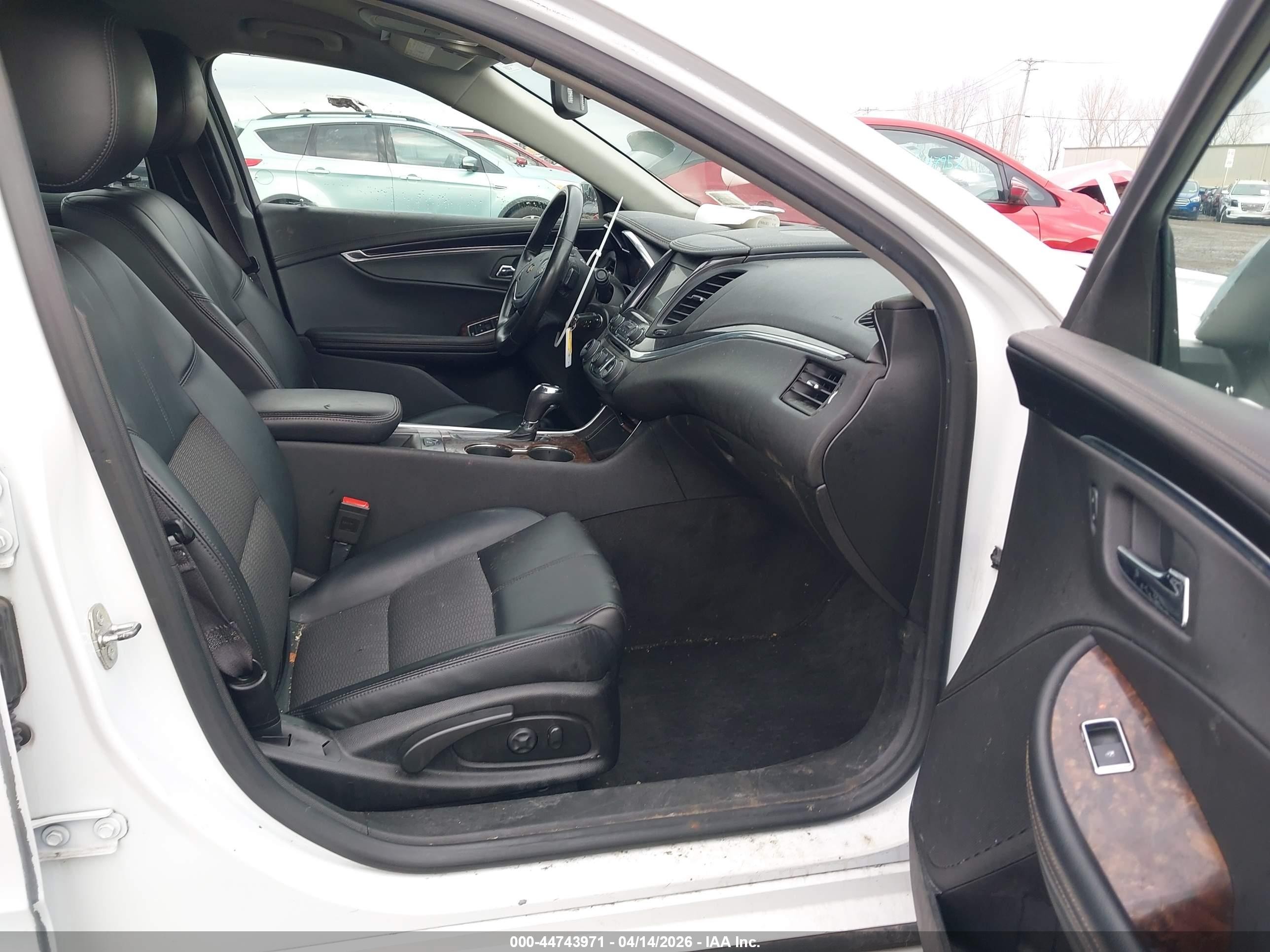 2014 Chevrolet Impala 2lt White vin: 2G1125S35E9135385