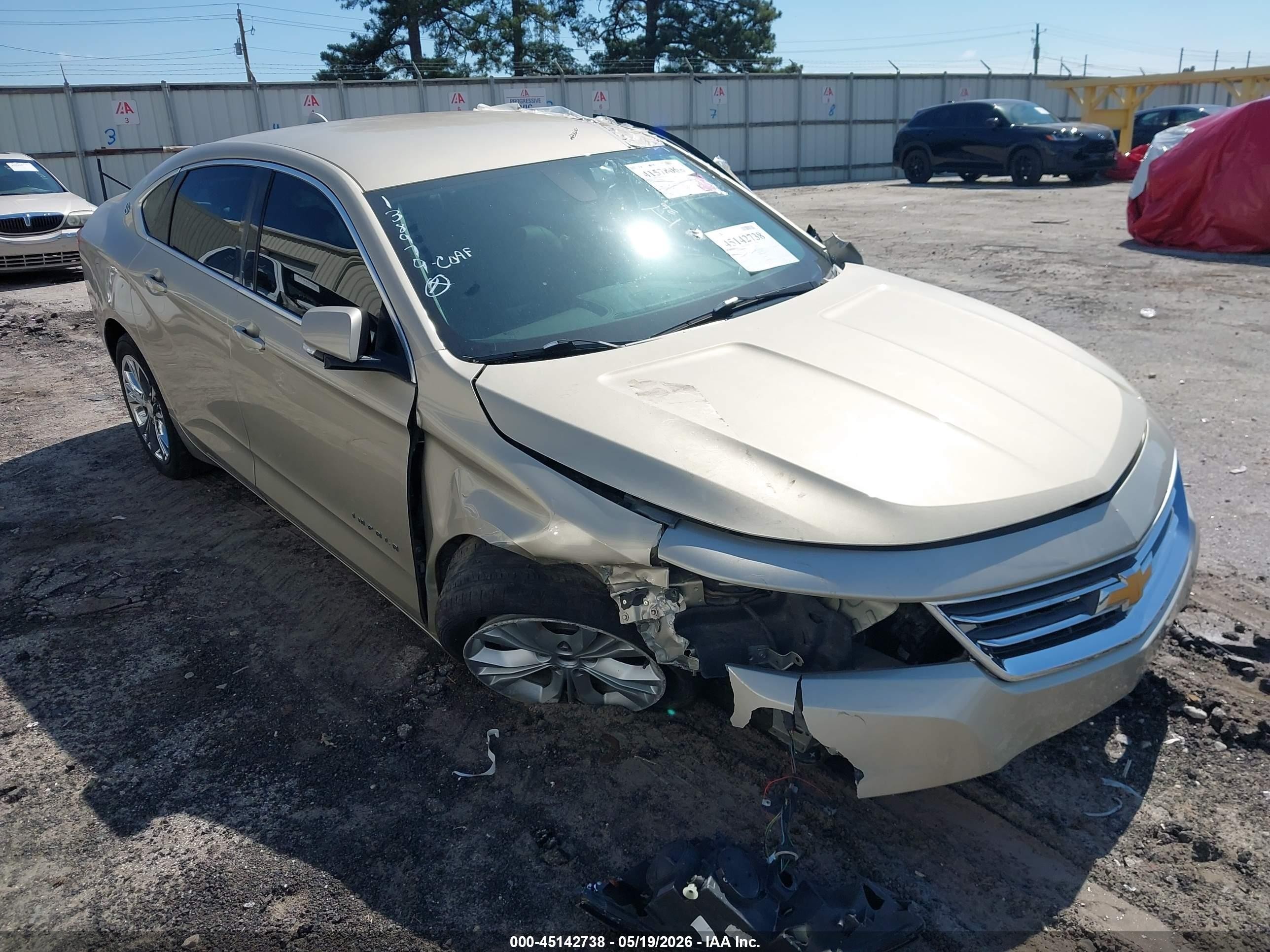 2014 Chevrolet Impala 2lt Silver vin: 2G1125S35E9138979