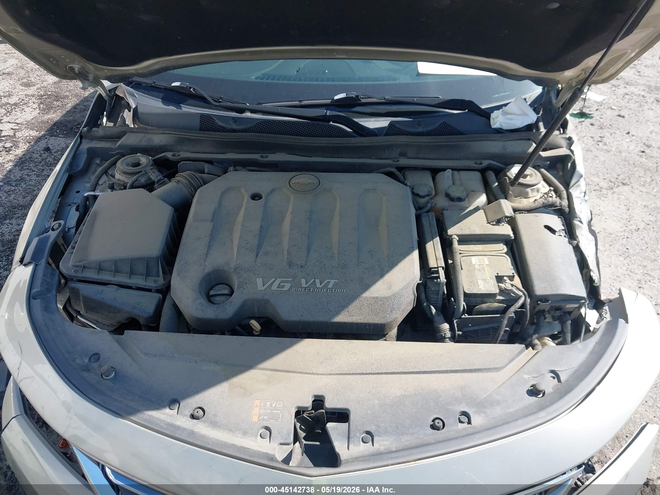 2014 Chevrolet Impala 2lt Silver vin: 2G1125S35E9138979