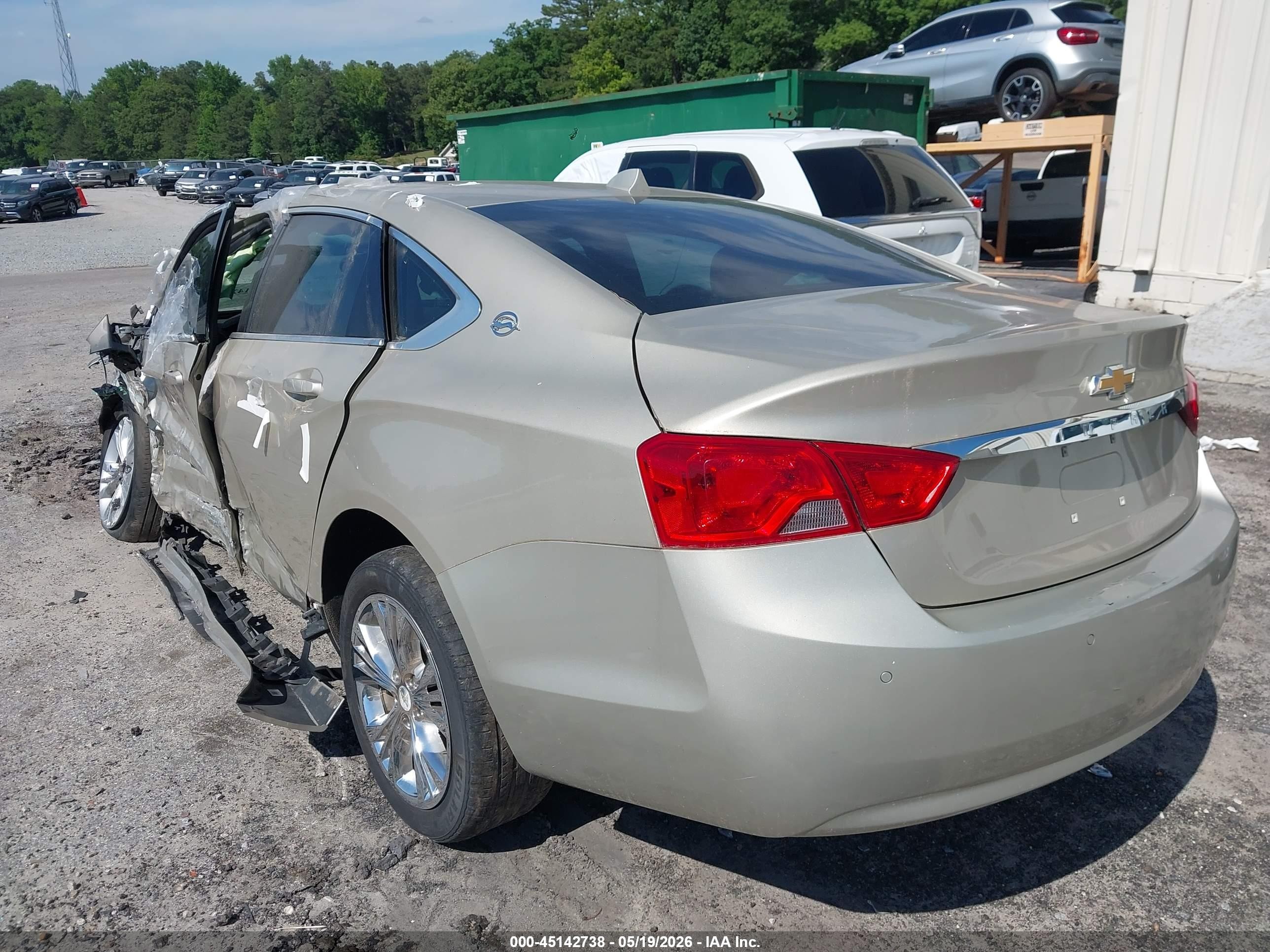 2014 Chevrolet Impala 2lt Silver vin: 2G1125S35E9138979