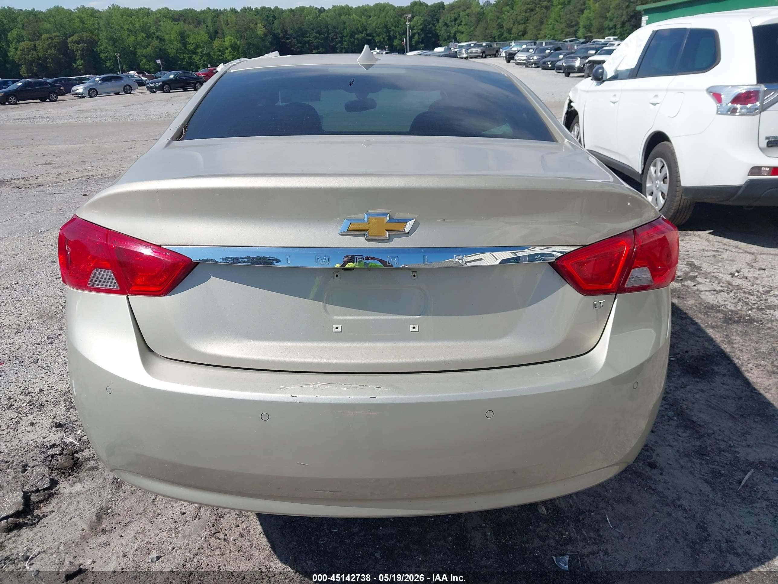 2014 Chevrolet Impala 2lt Silver vin: 2G1125S35E9138979