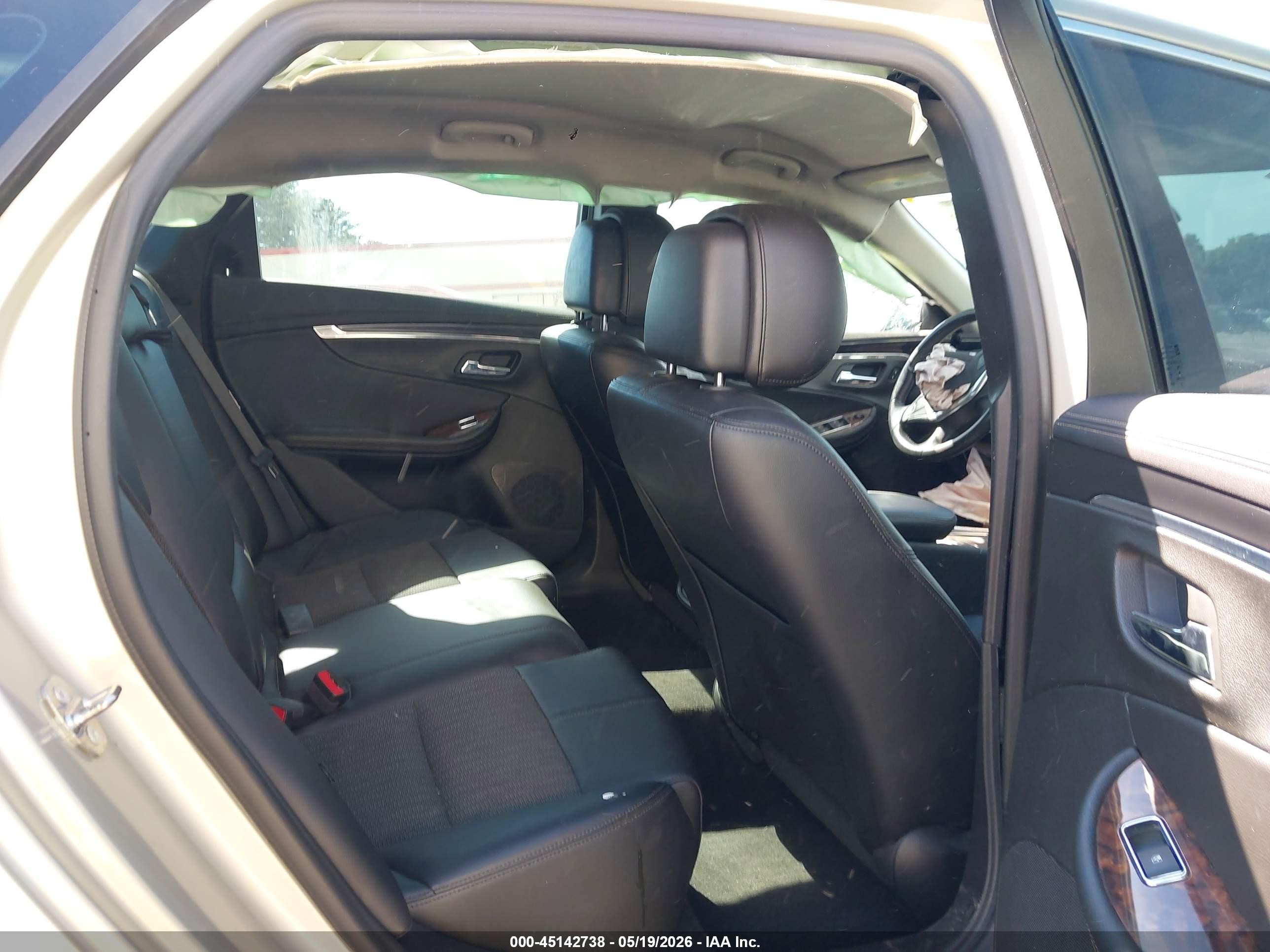 2014 Chevrolet Impala 2lt Silver vin: 2G1125S35E9138979
