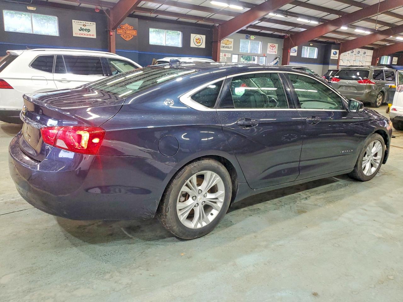 2014 Chevrolet Impala Lt Blue vin: 2G1125S35E9194968