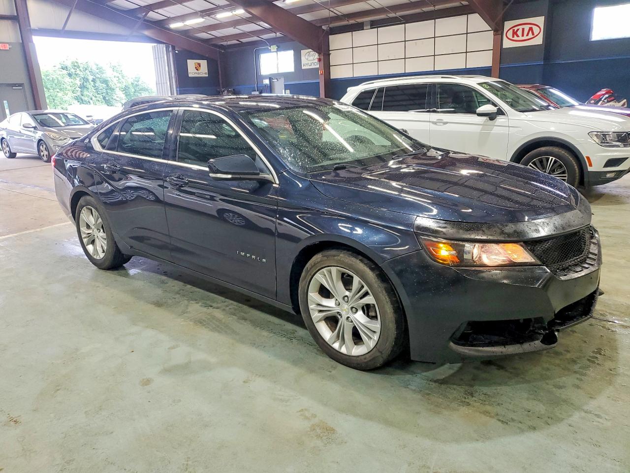 2014 Chevrolet Impala Lt Blue vin: 2G1125S35E9194968