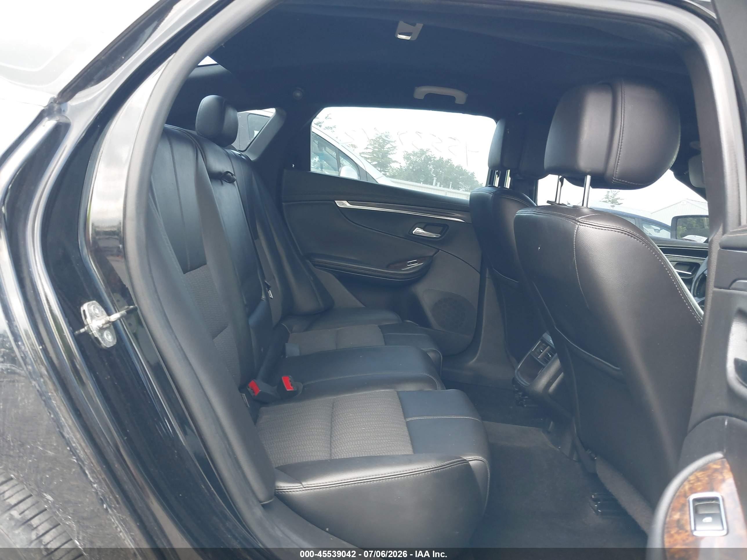 2014 Chevrolet Impala 2lt Black vin: 2G1125S35E9200994
