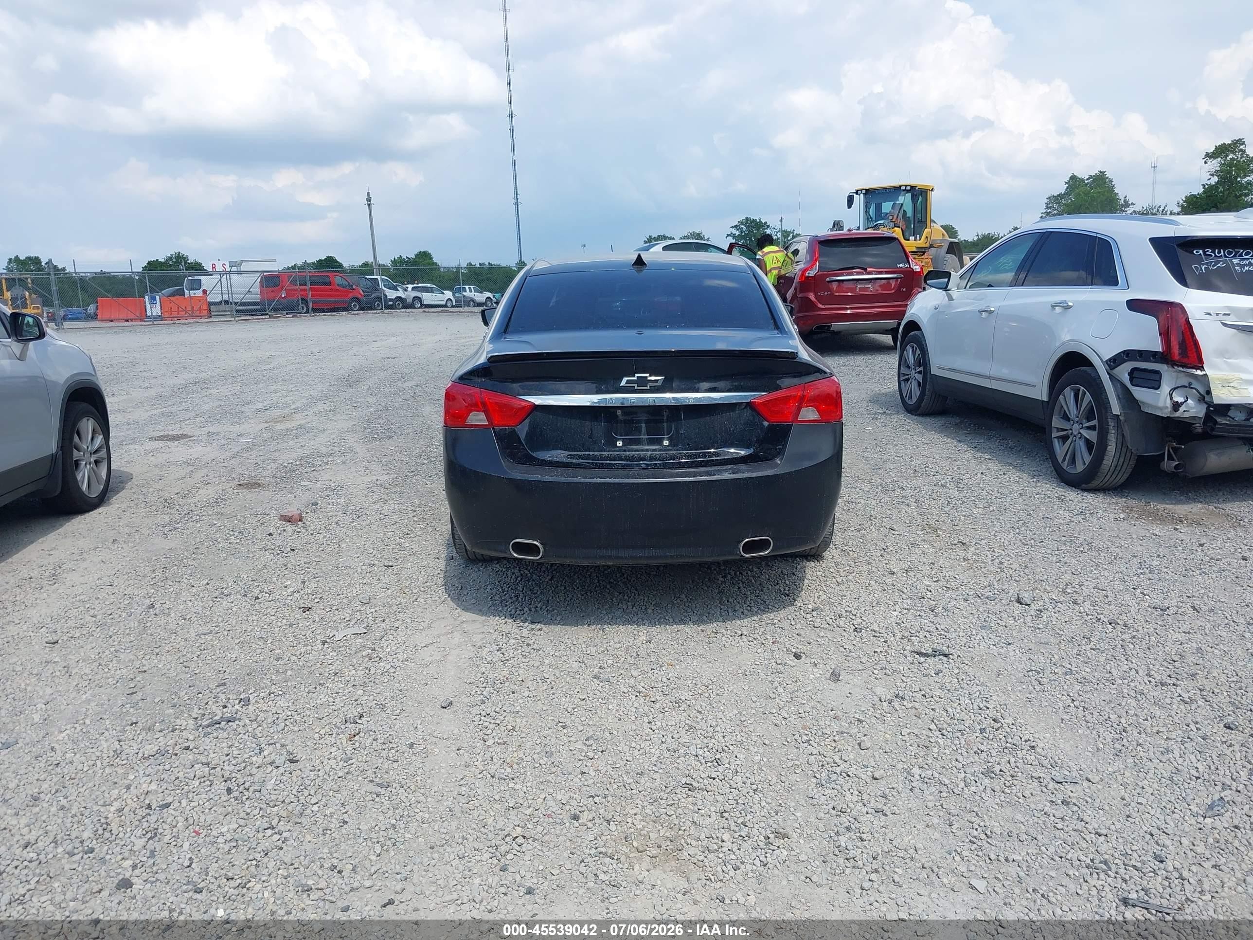2014 Chevrolet Impala 2lt Black vin: 2G1125S35E9200994