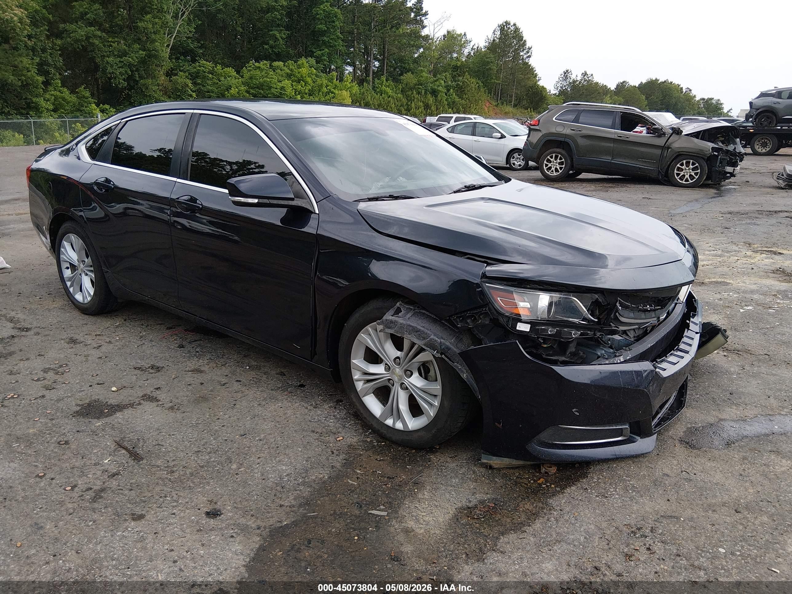 2014 Chevrolet Impala 2lt Dark Blue vin: 2G1125S35E9205953