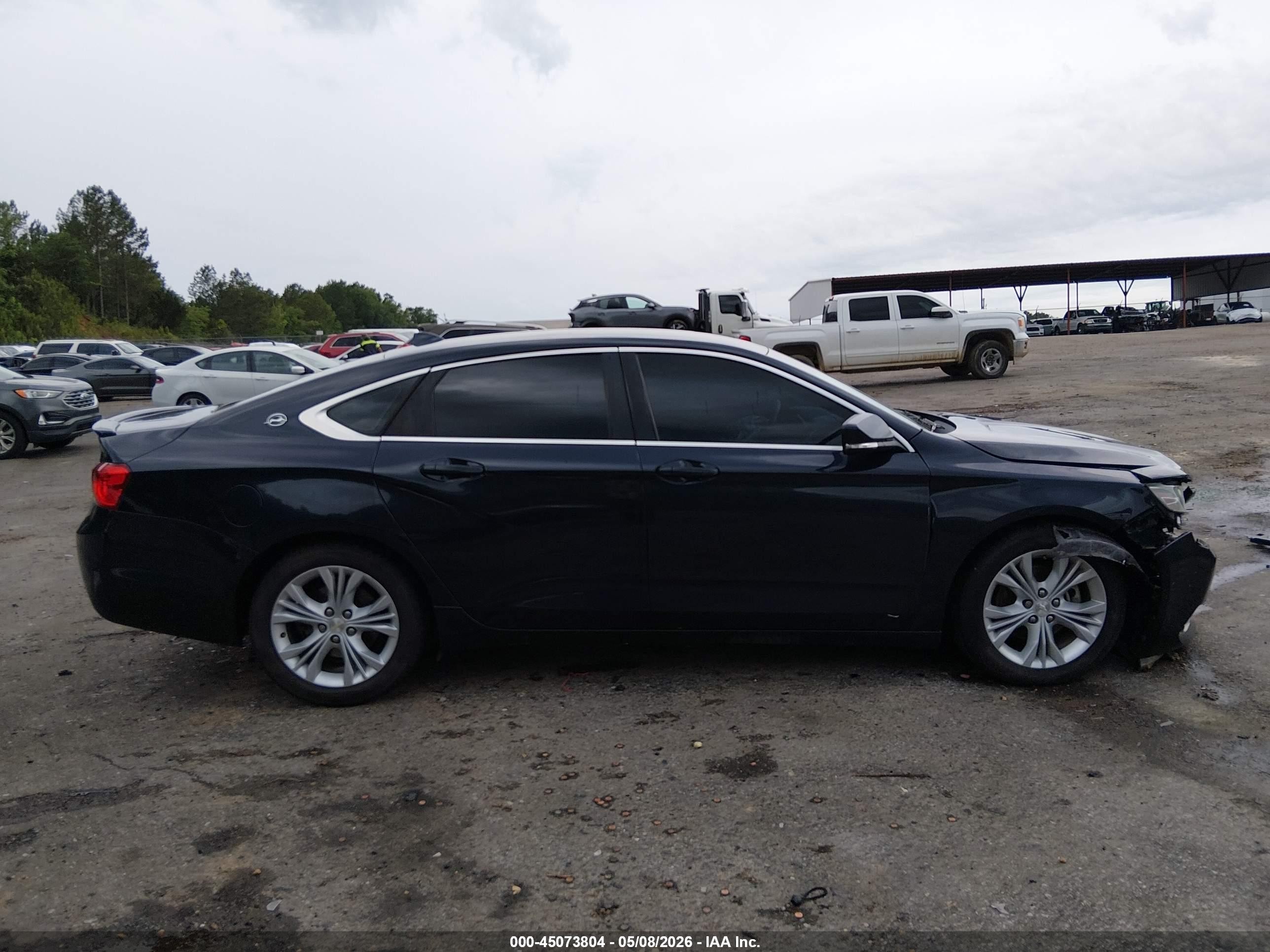 2014 Chevrolet Impala 2lt Dark Blue vin: 2G1125S35E9205953