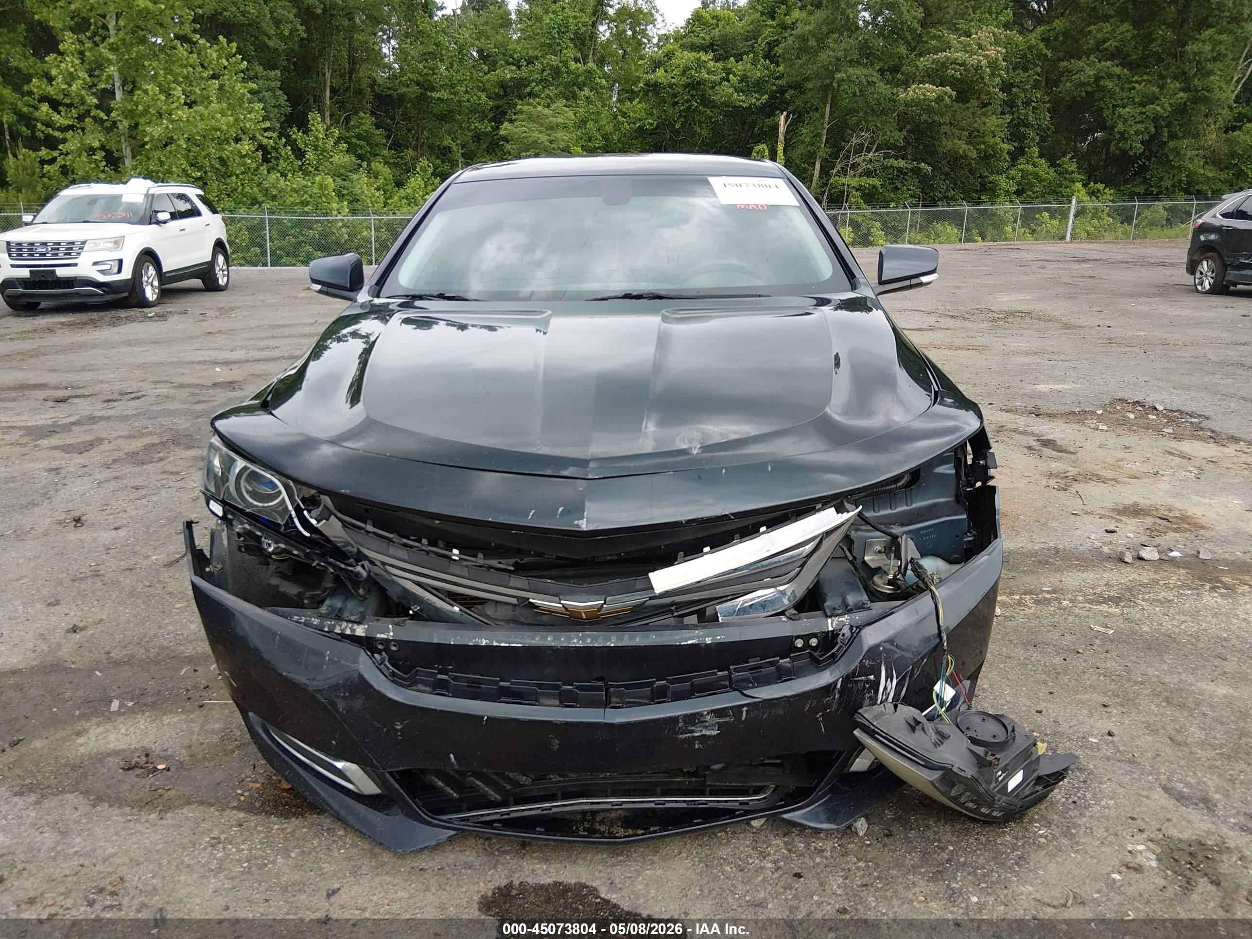 2014 Chevrolet Impala 2lt Dark Blue vin: 2G1125S35E9205953