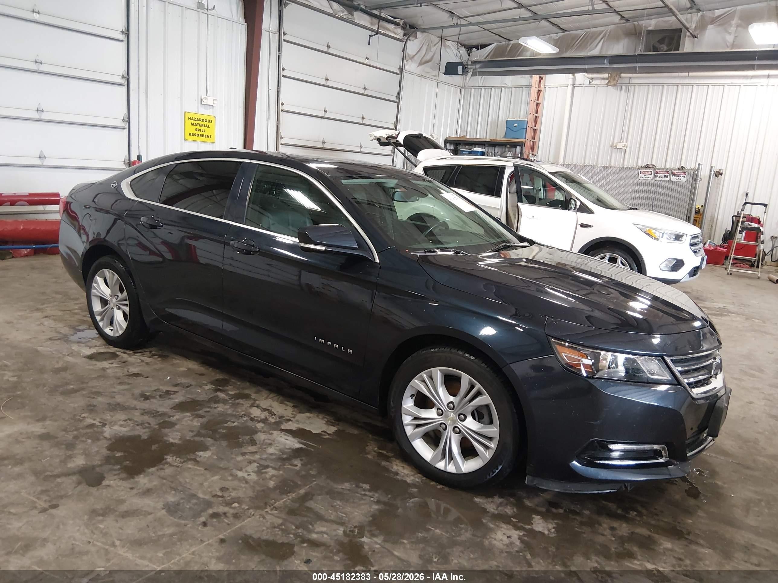 2014 Chevrolet Impala 2lt Blue vin: 2G1125S35E9312338
