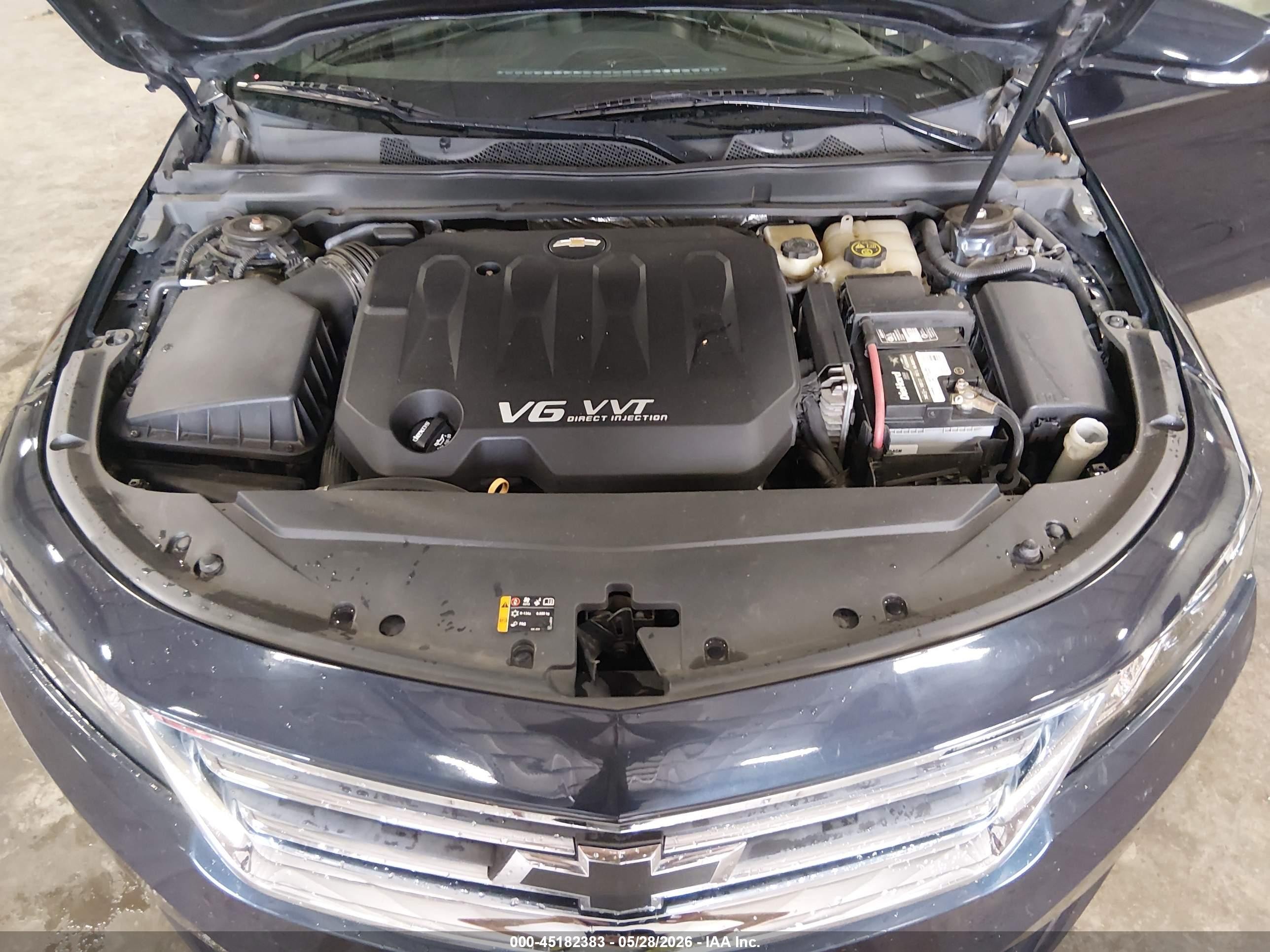 2014 Chevrolet Impala 2lt Синий vin: 2G1125S35E9312338