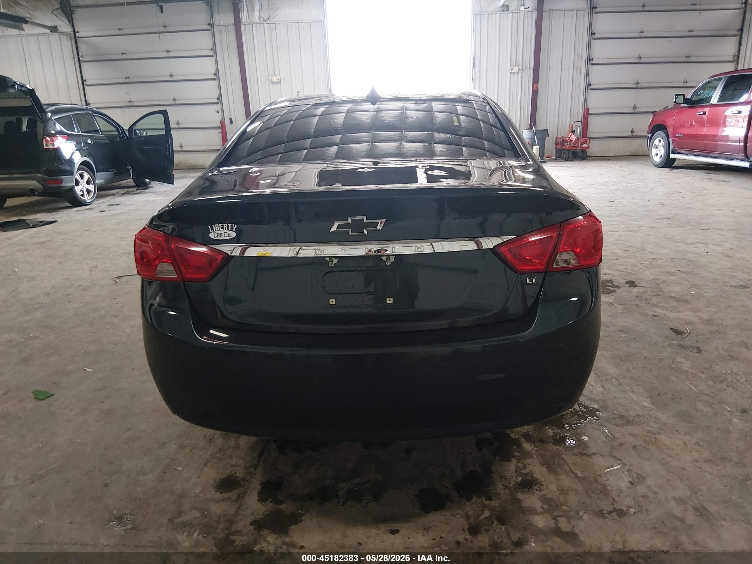2014 Chevrolet Impala 2lt Синий vin: 2G1125S35E9312338