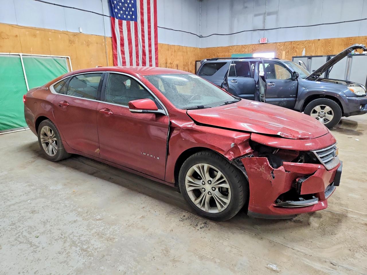 2015 Chevrolet Impala Lt Красный vin: 2G1125S35F9107846