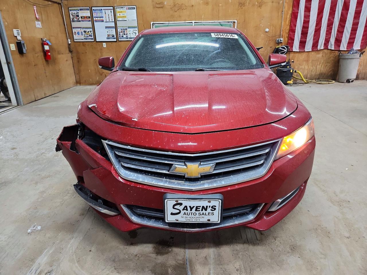 2015 Chevrolet Impala Lt Красный vin: 2G1125S35F9107846