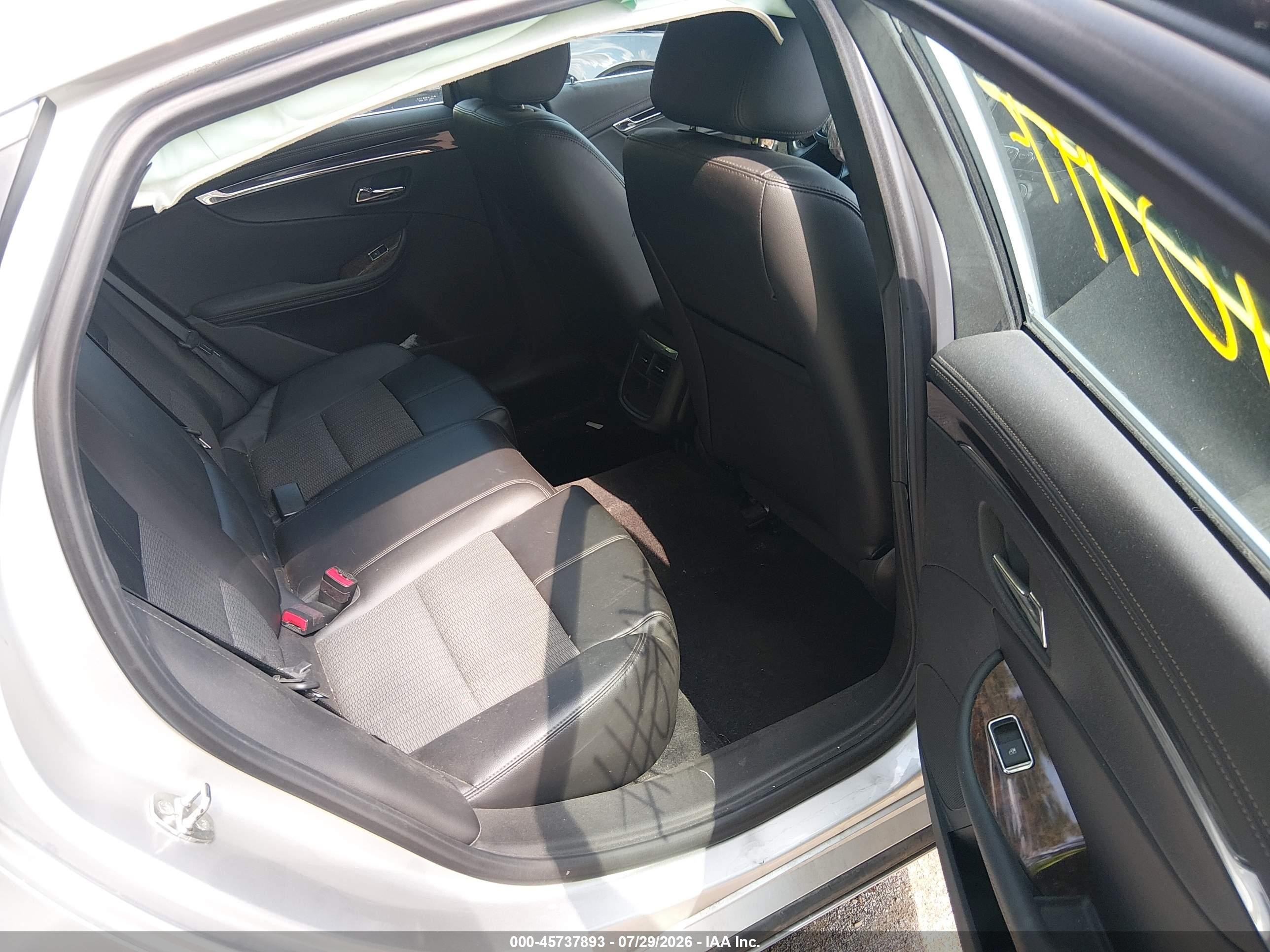 2015 Chevrolet Impala 2lt Silver vin: 2G1125S35F9111394