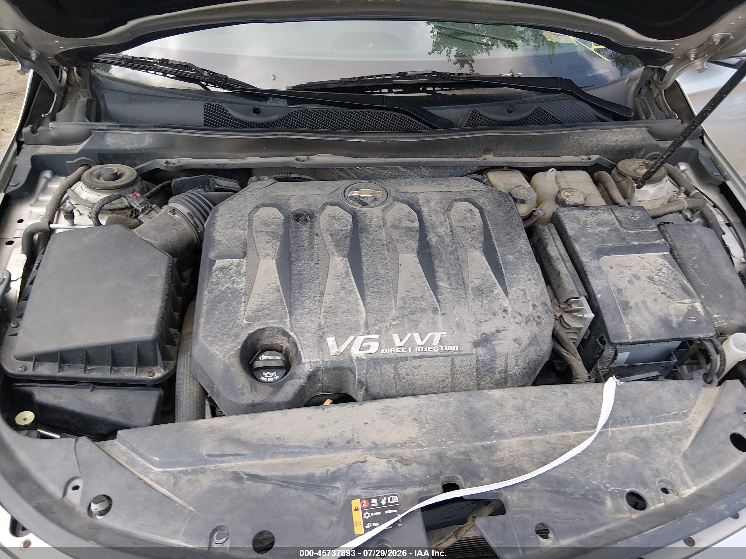 2015 Chevrolet Impala 2lt Silver vin: 2G1125S35F9111394