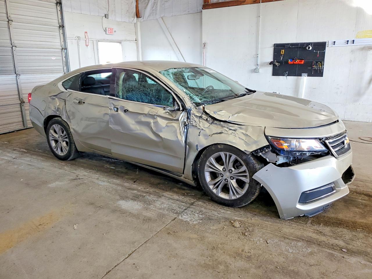 2015 Chevrolet Impala Lt Silver vin: 2G1125S35F9114067