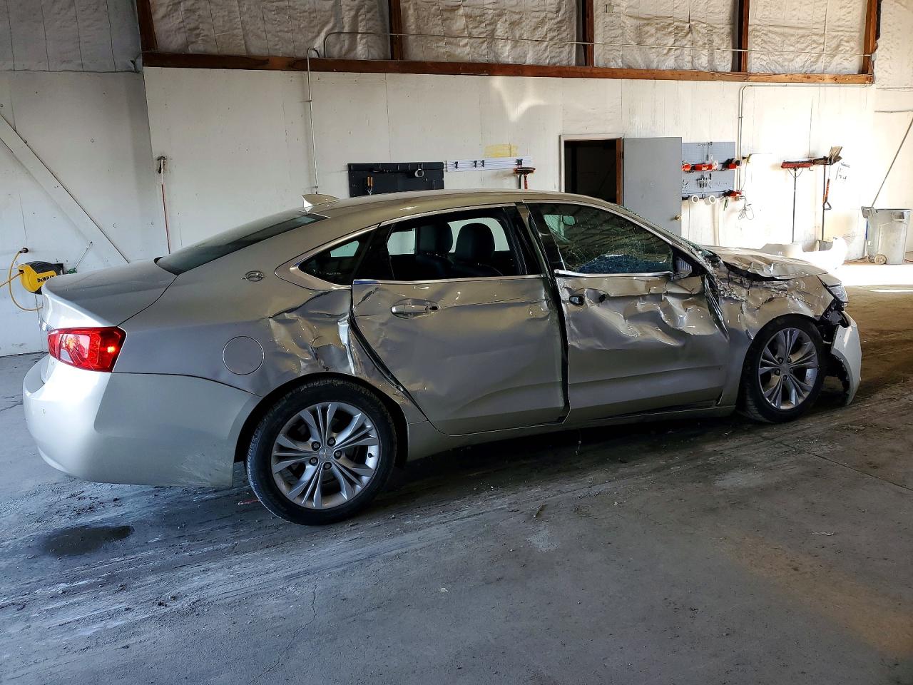 2015 Chevrolet Impala Lt Silver vin: 2G1125S35F9114067