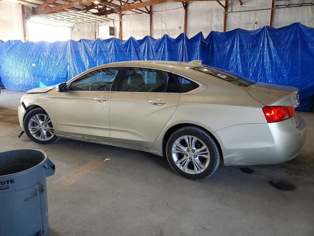 2015 Chevrolet Impala Lt Silver vin: 2G1125S35F9114067