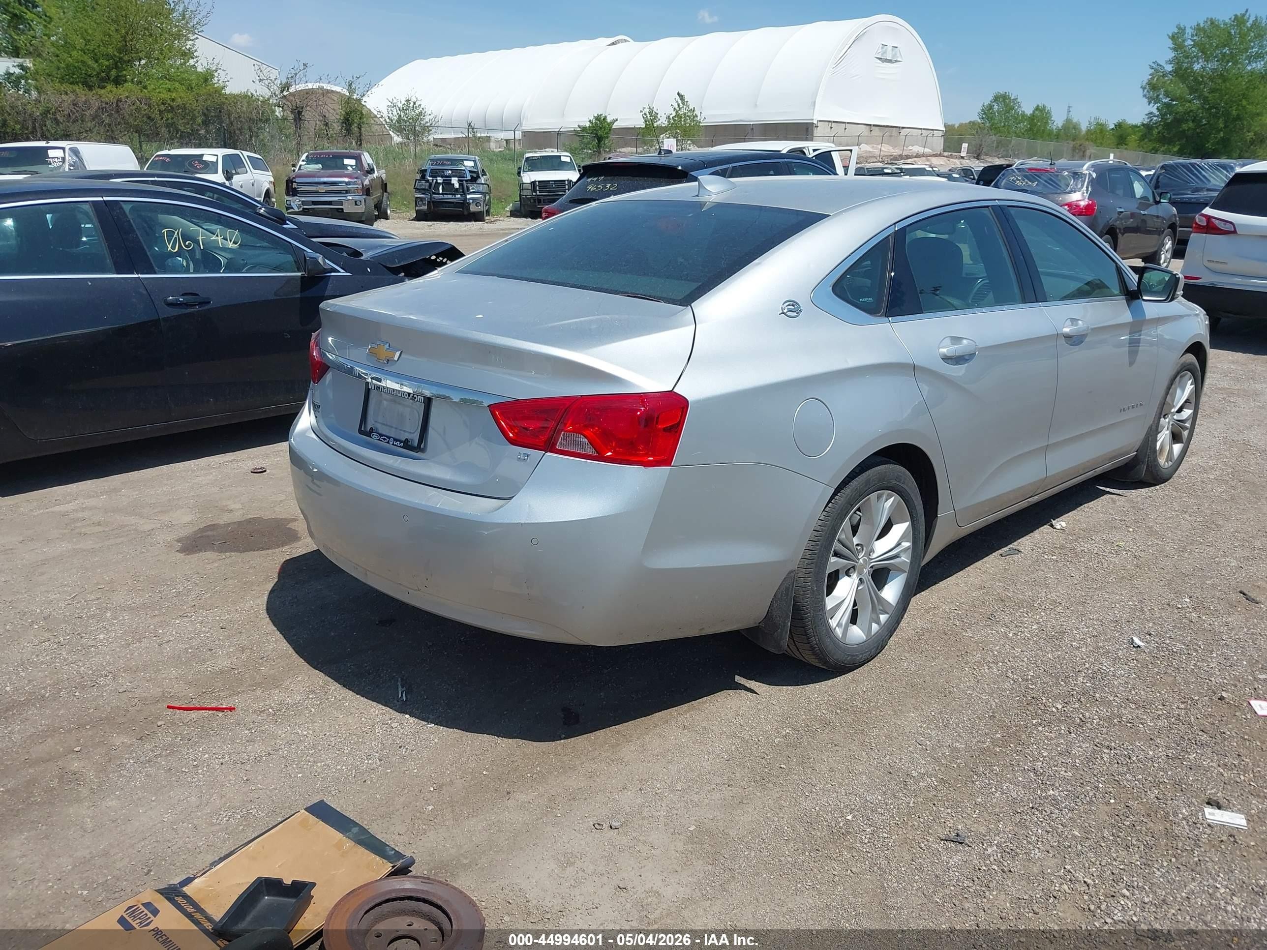 2015 Chevrolet Impala 2lt Silver vin: 2G1125S35F9125702