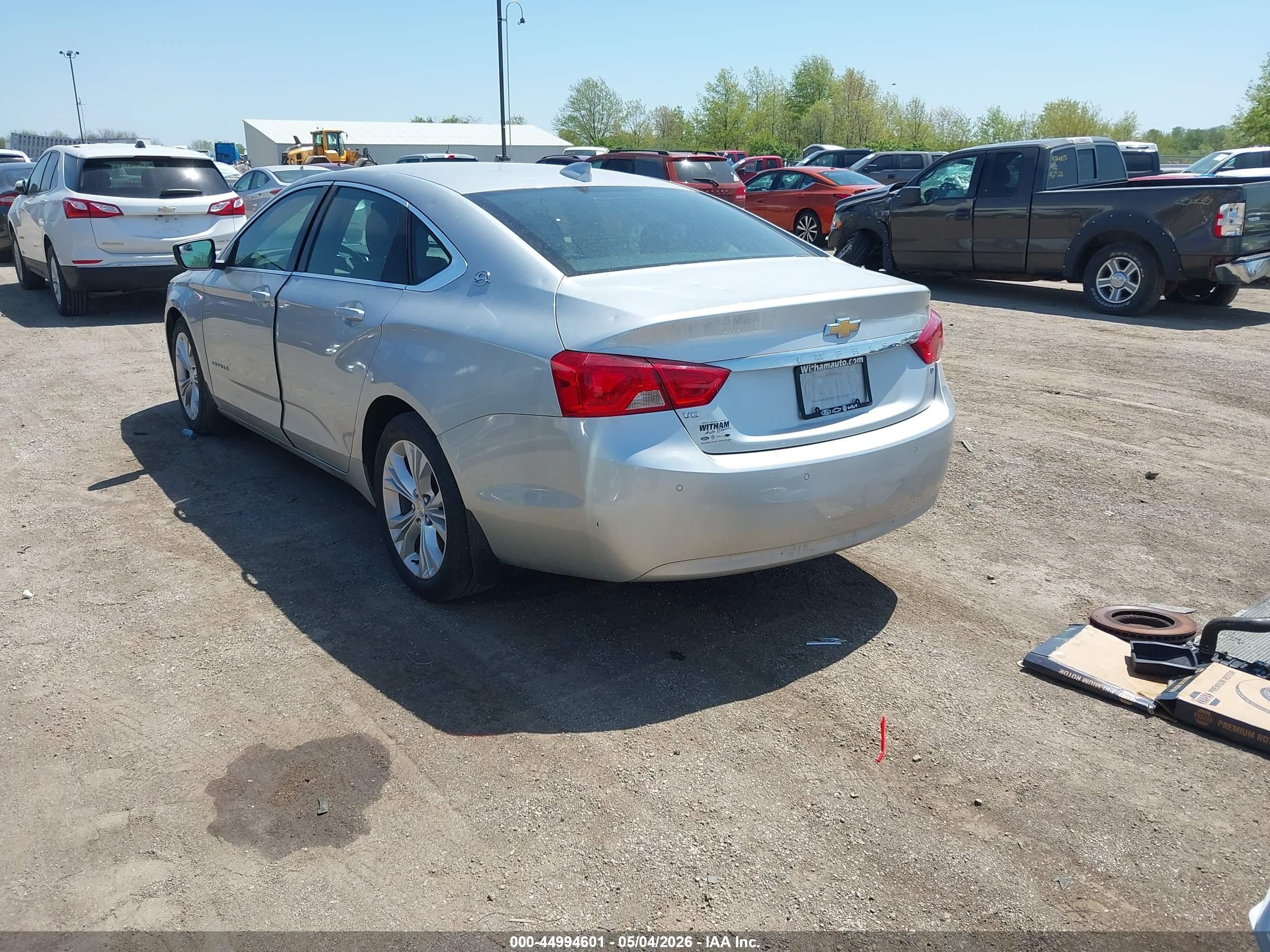 2015 Chevrolet Impala 2lt Silver vin: 2G1125S35F9125702