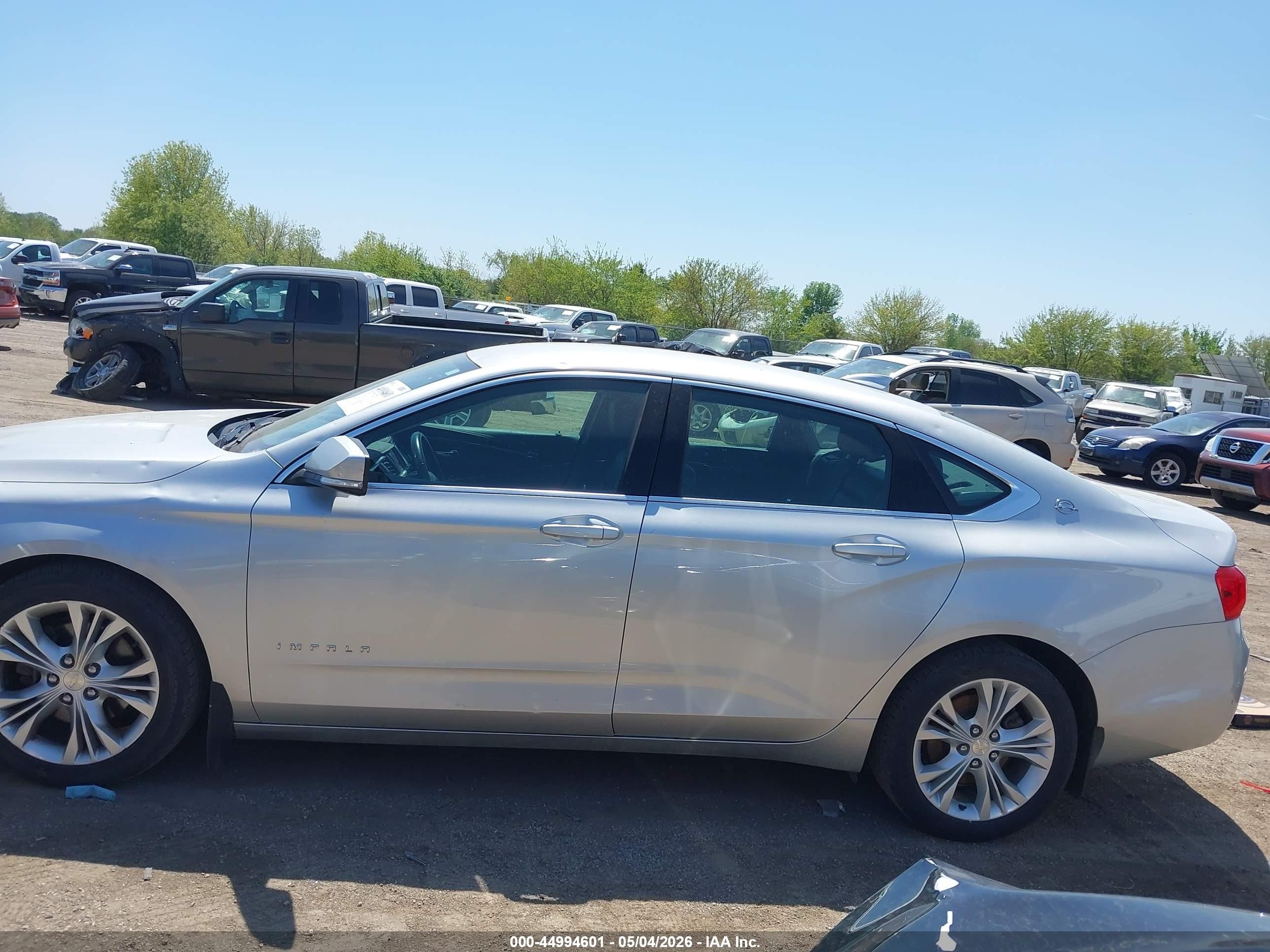 2015 Chevrolet Impala 2lt Silver vin: 2G1125S35F9125702