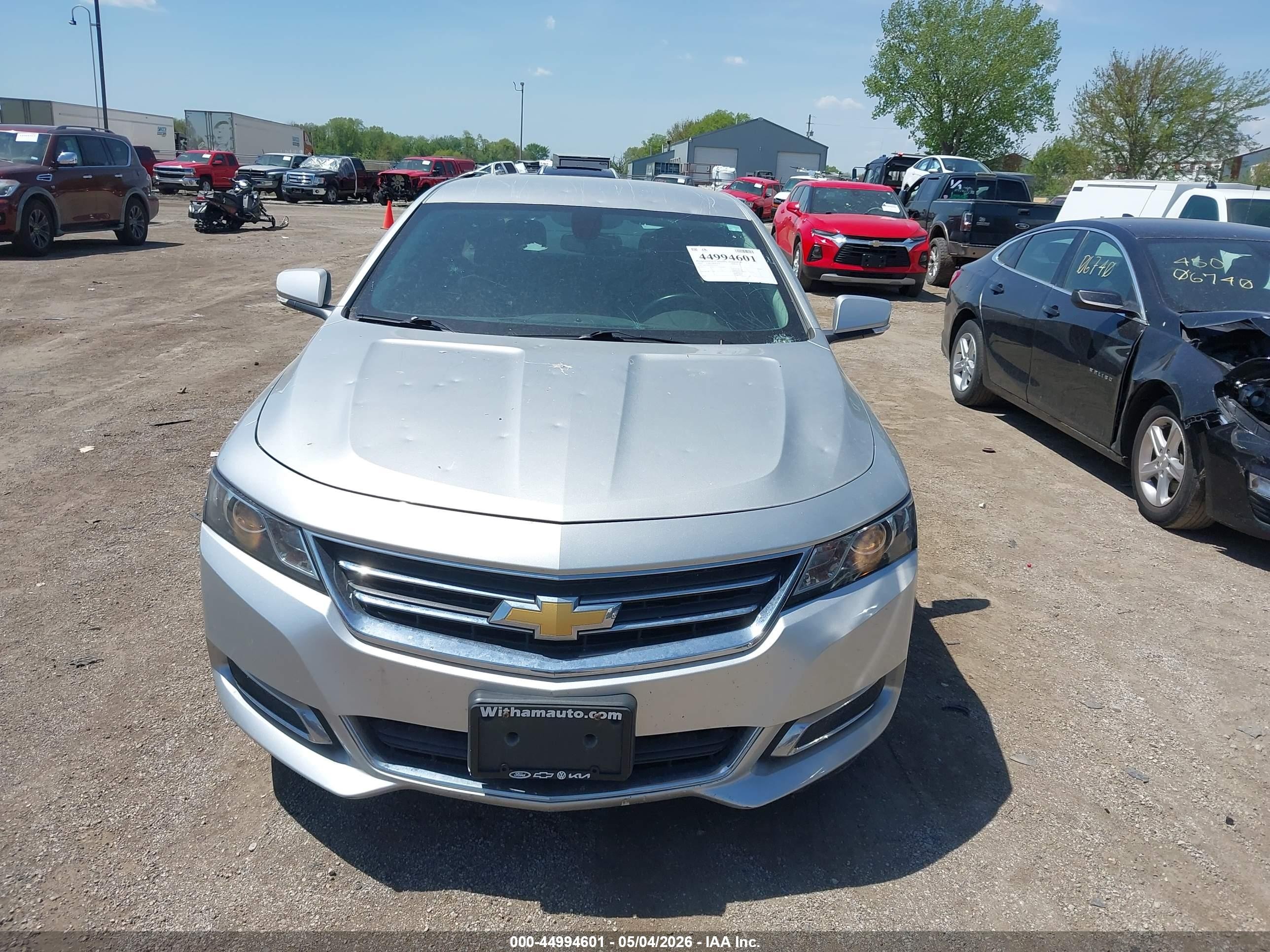 2015 Chevrolet Impala 2lt Silver vin: 2G1125S35F9125702