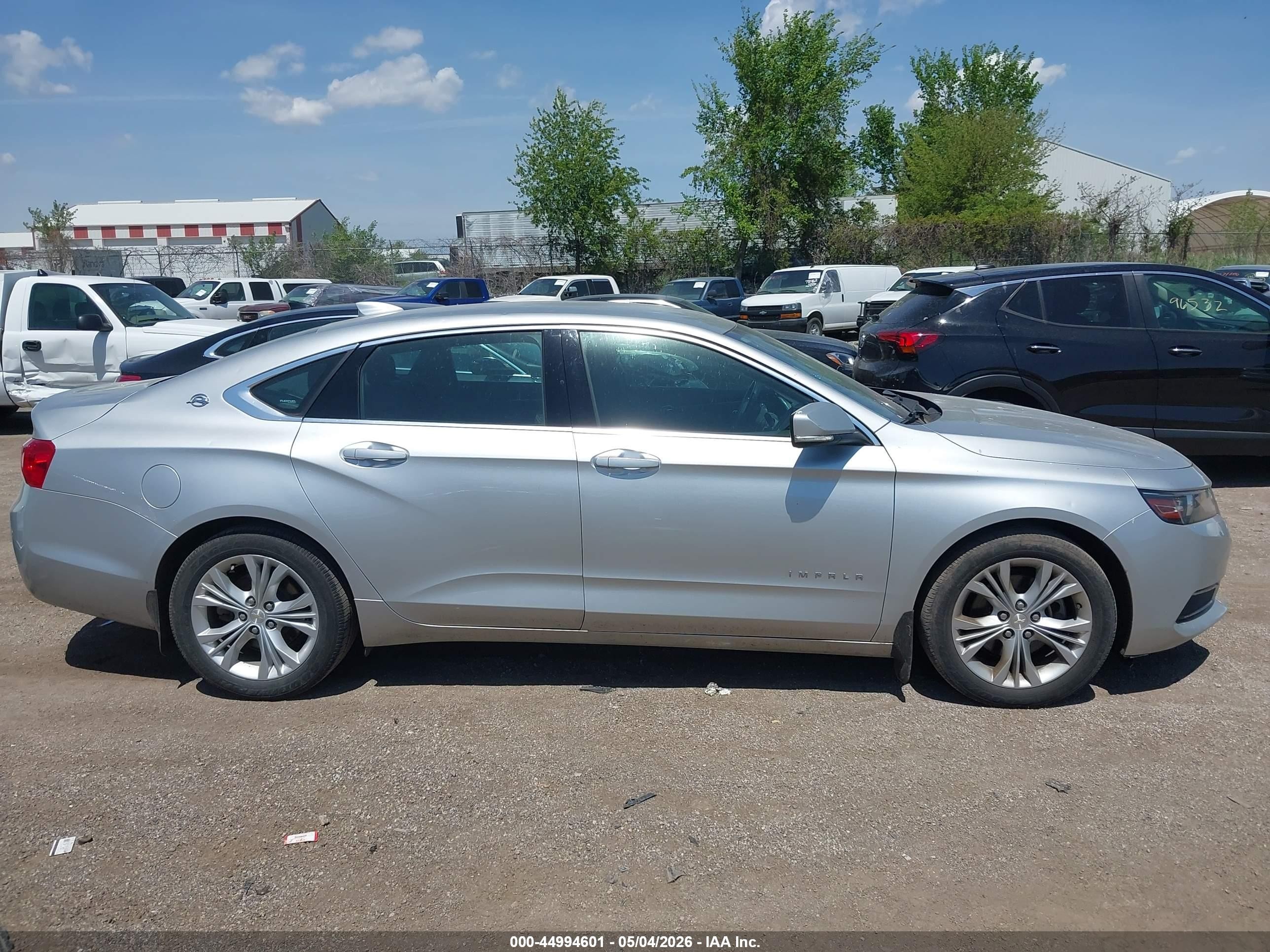 2015 Chevrolet Impala 2lt Silver vin: 2G1125S35F9125702