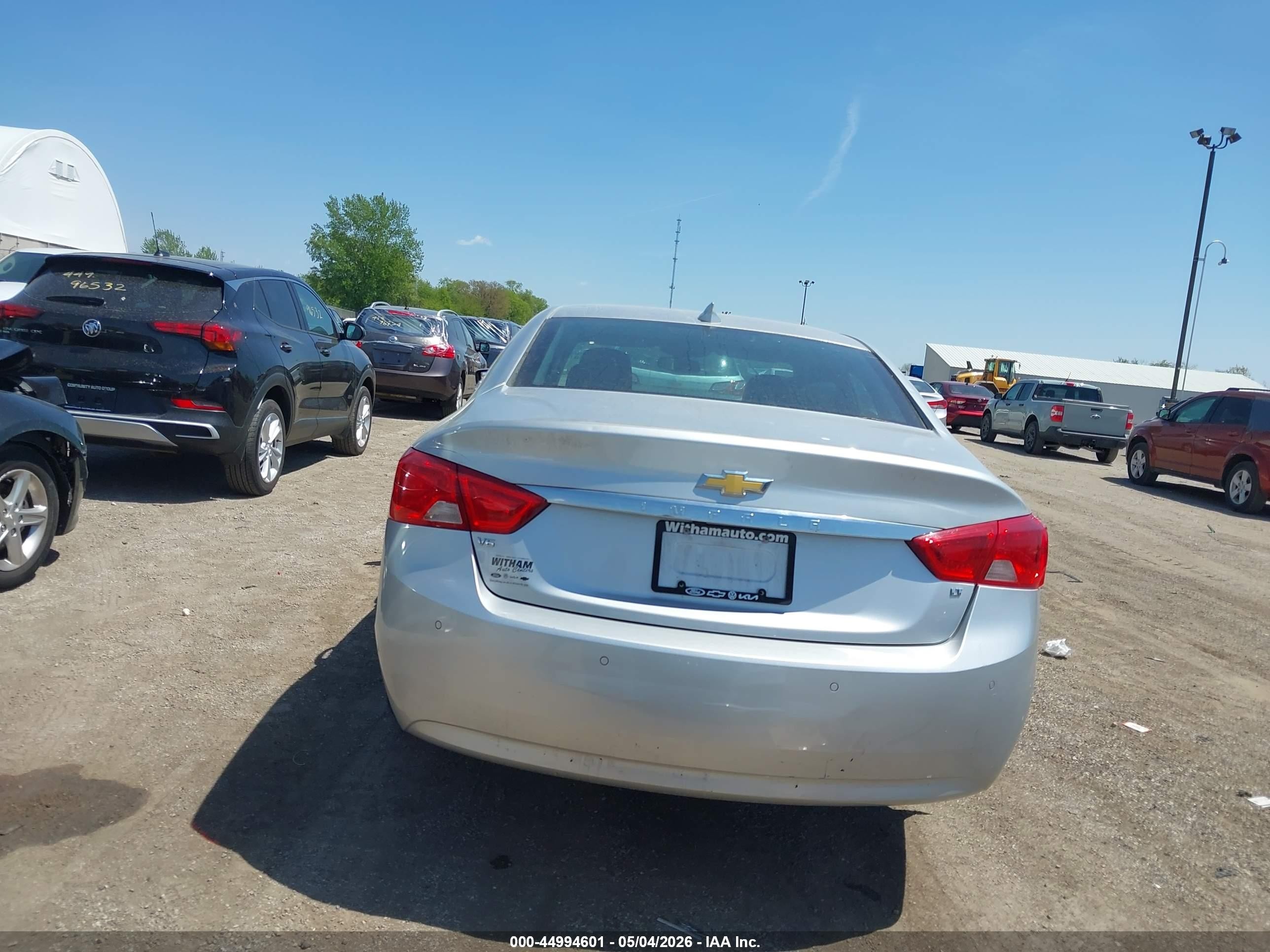 2015 Chevrolet Impala 2lt Silver vin: 2G1125S35F9125702