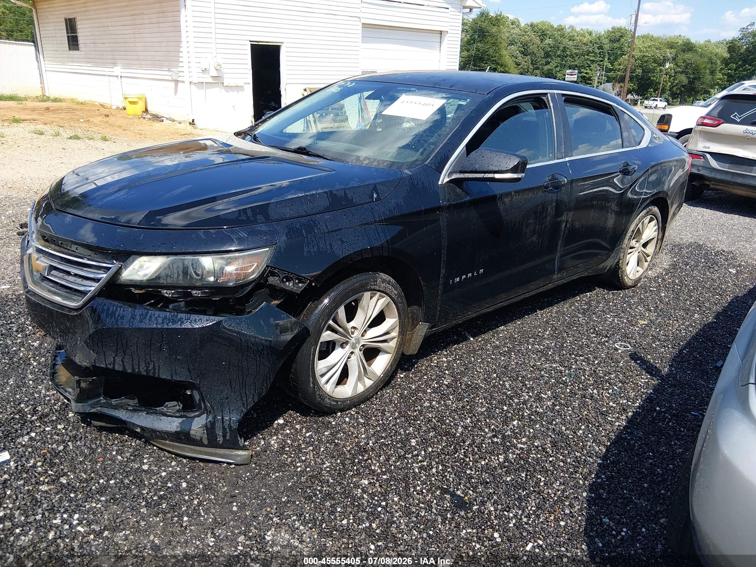 2015 Chevrolet Impala 2lt Black vin: 2G1125S35F9128728