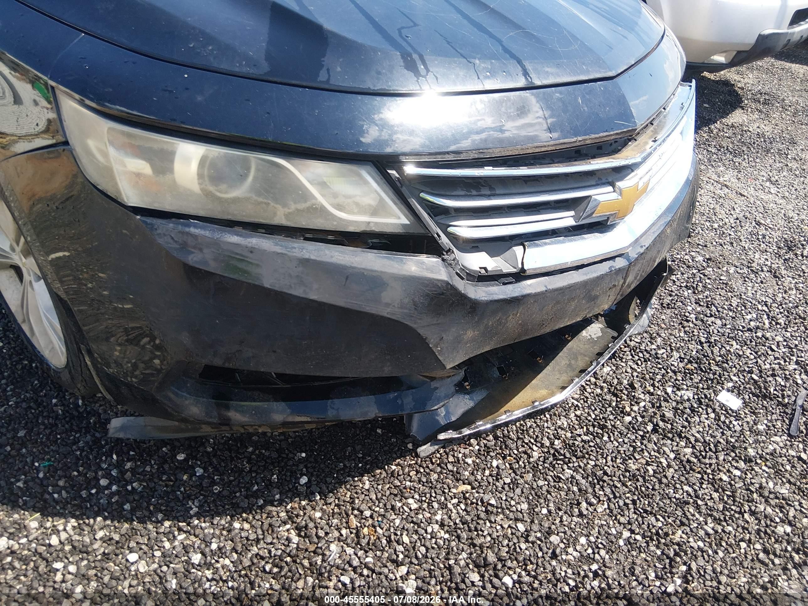 2015 Chevrolet Impala 2lt Black vin: 2G1125S35F9128728