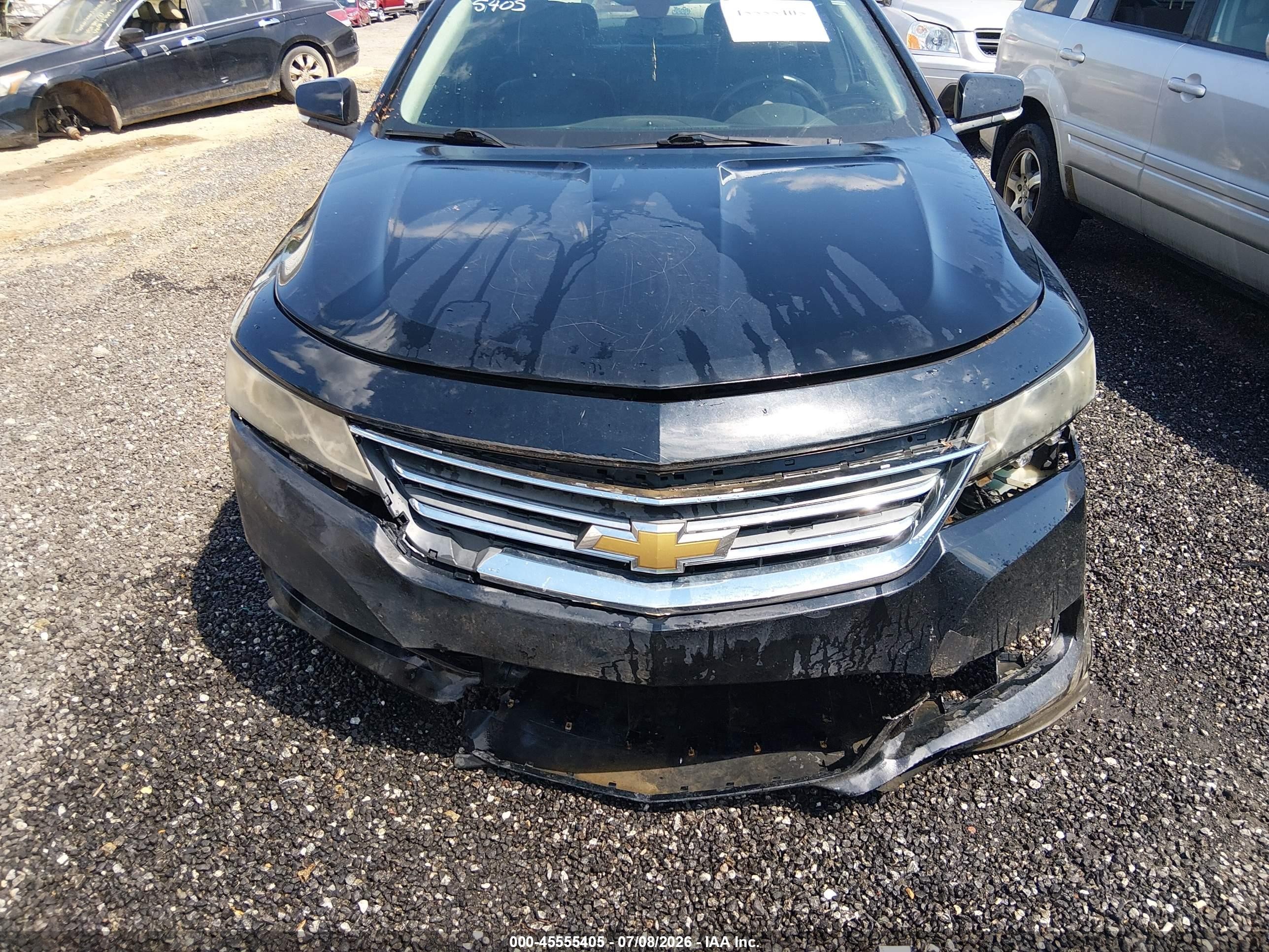 2015 Chevrolet Impala 2lt Black vin: 2G1125S35F9128728