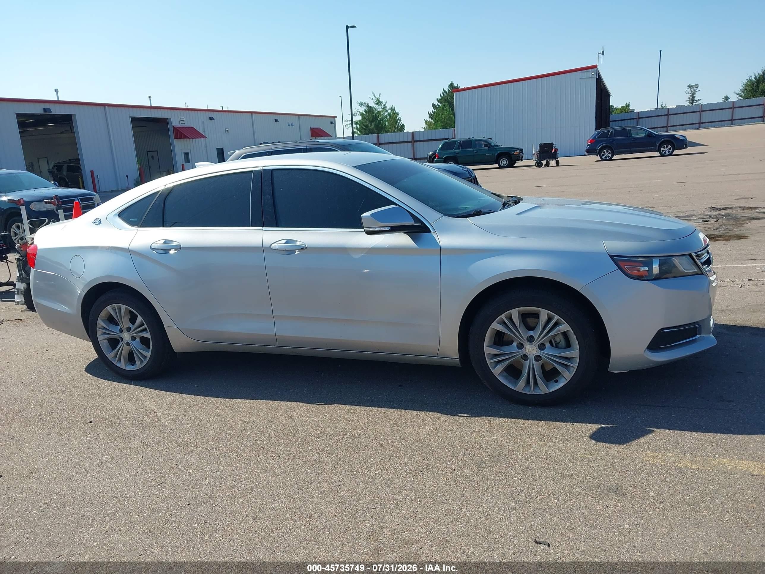 2015 Chevrolet Impala 2lt Silver vin: 2G1125S35F9170686