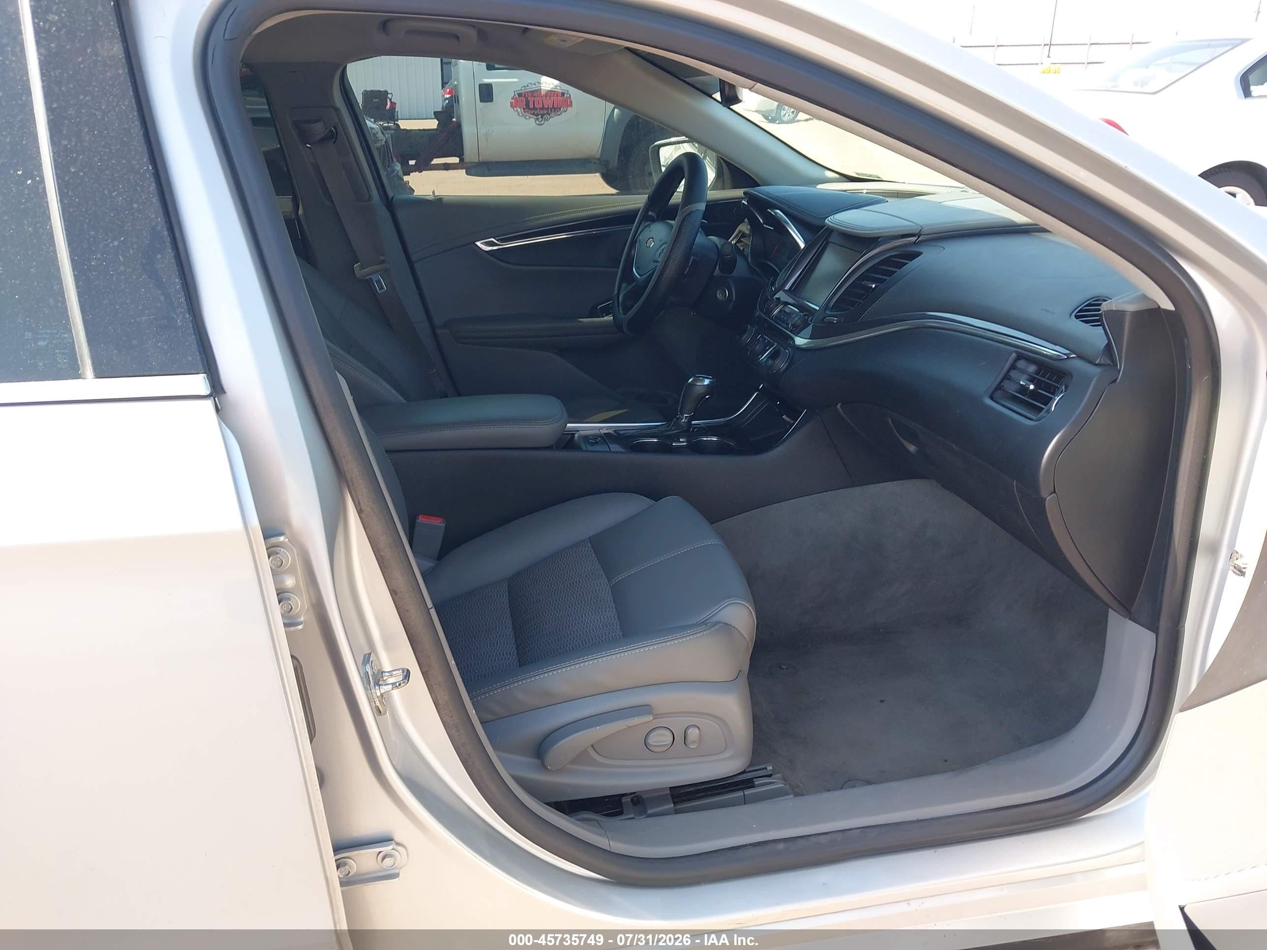 2015 Chevrolet Impala 2lt Silver vin: 2G1125S35F9170686