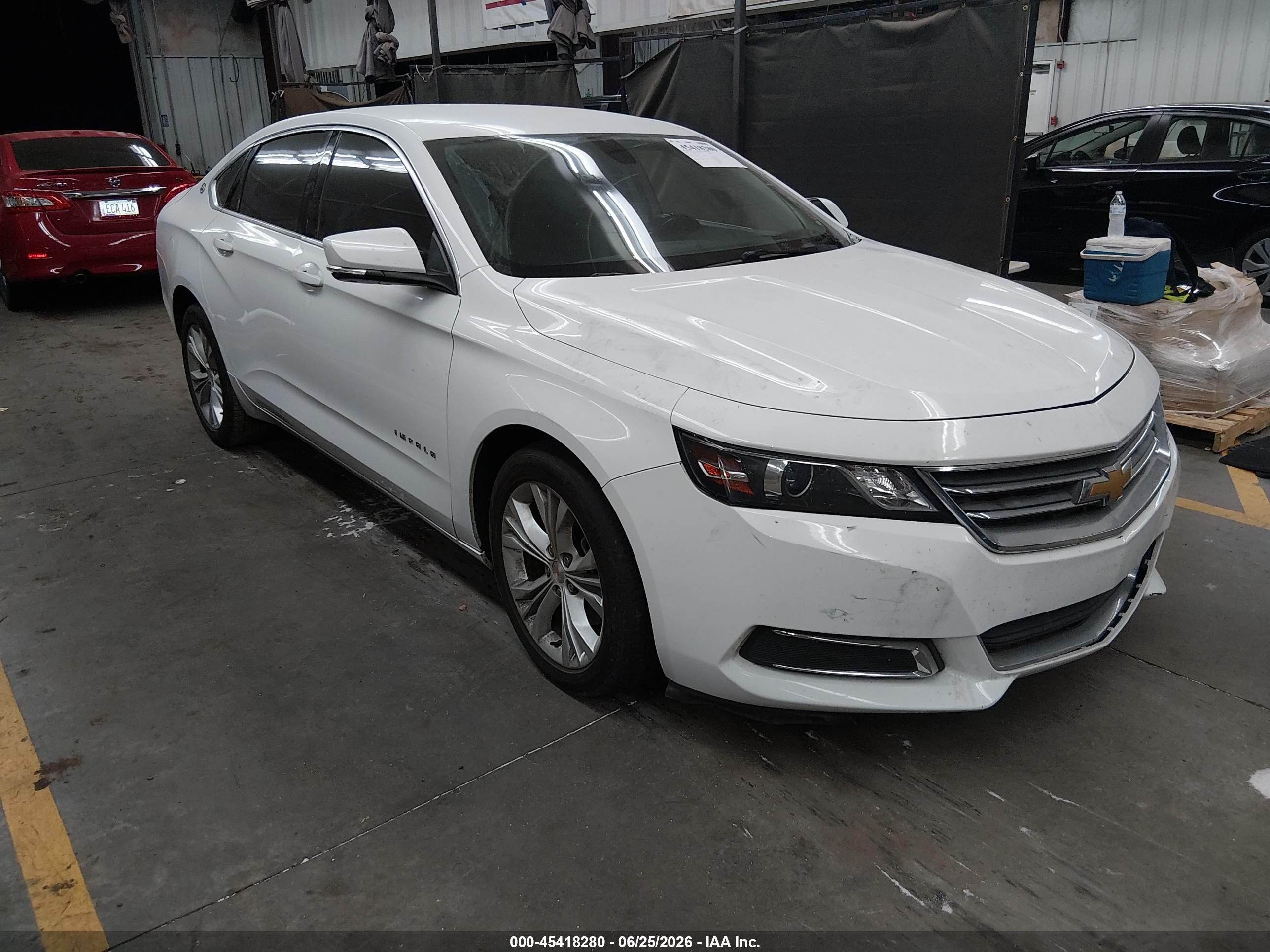 2015 Chevrolet Impala 2lt White vin: 2G1125S35F9203167