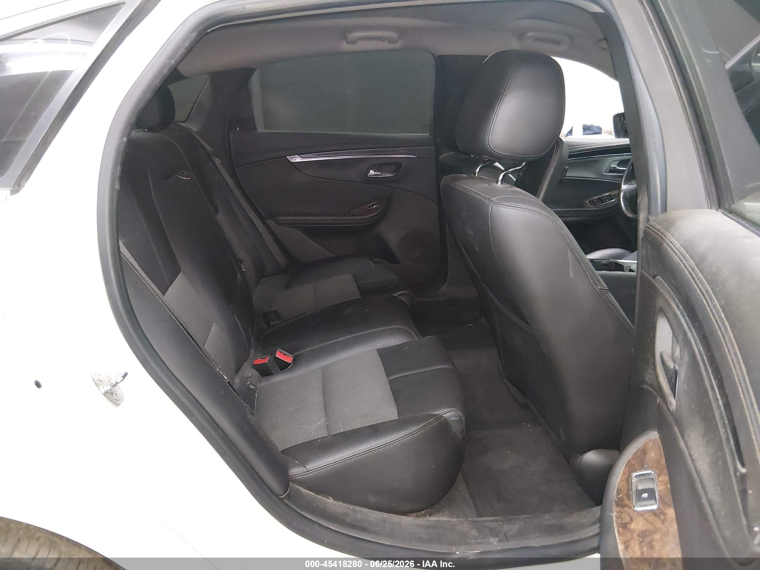 2015 Chevrolet Impala 2lt White vin: 2G1125S35F9203167