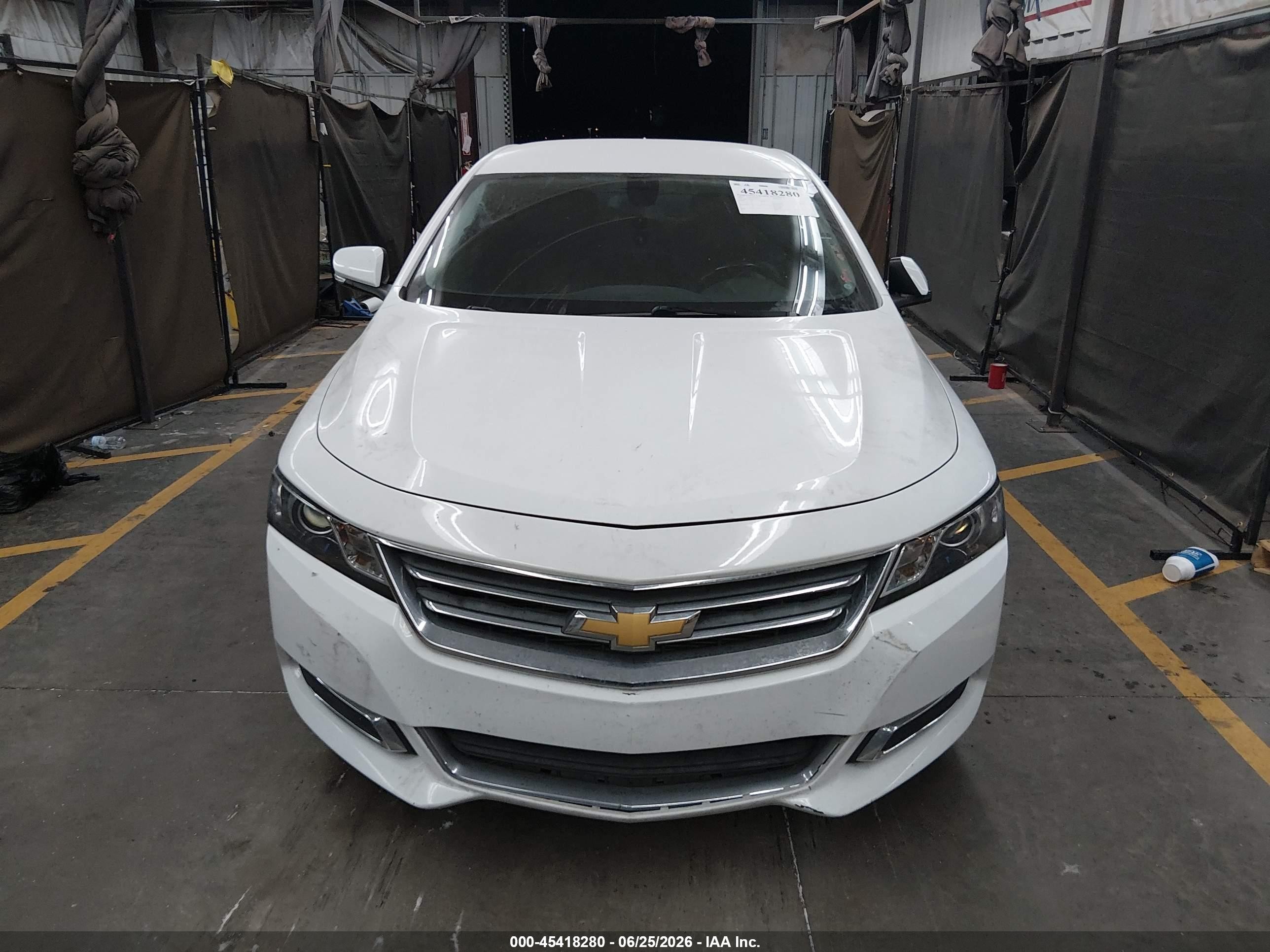 2015 Chevrolet Impala 2lt White vin: 2G1125S35F9203167