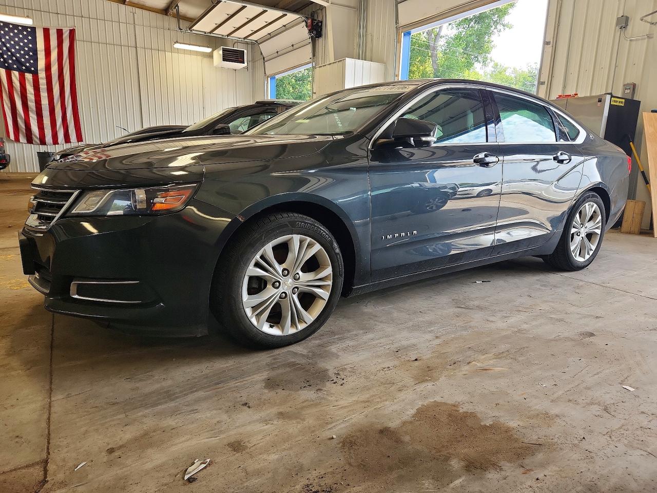 2015 Chevrolet Impala Lt Charcoal vin: 2G1125S35F9237688