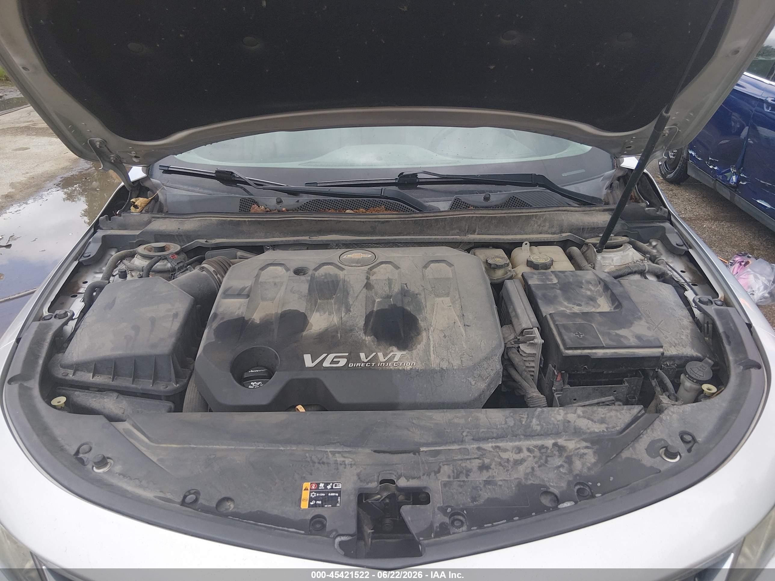 2015 Chevrolet Impala 2lt Silver vin: 2G1125S35F9264258