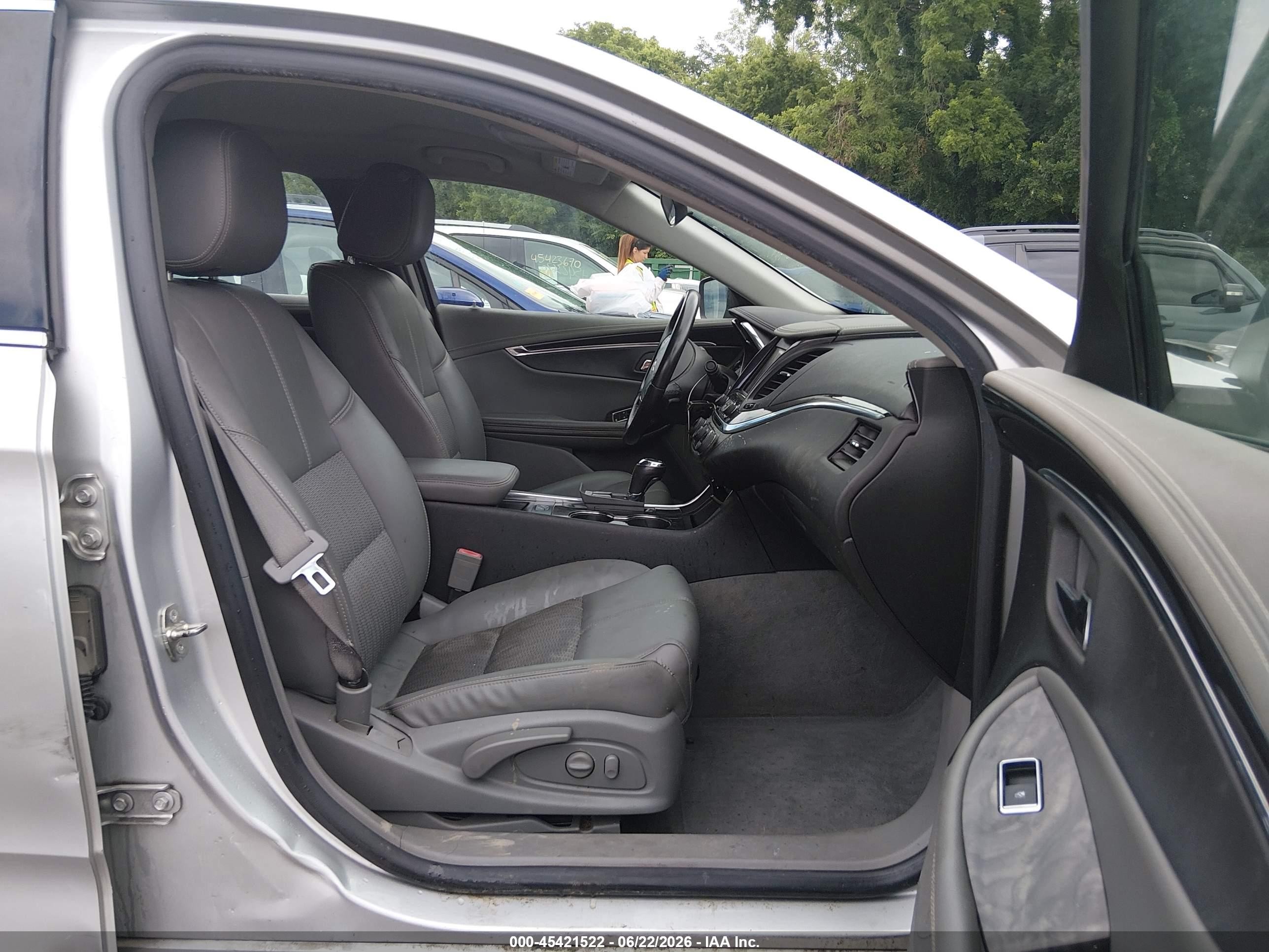2015 Chevrolet Impala 2lt Silver vin: 2G1125S35F9264258